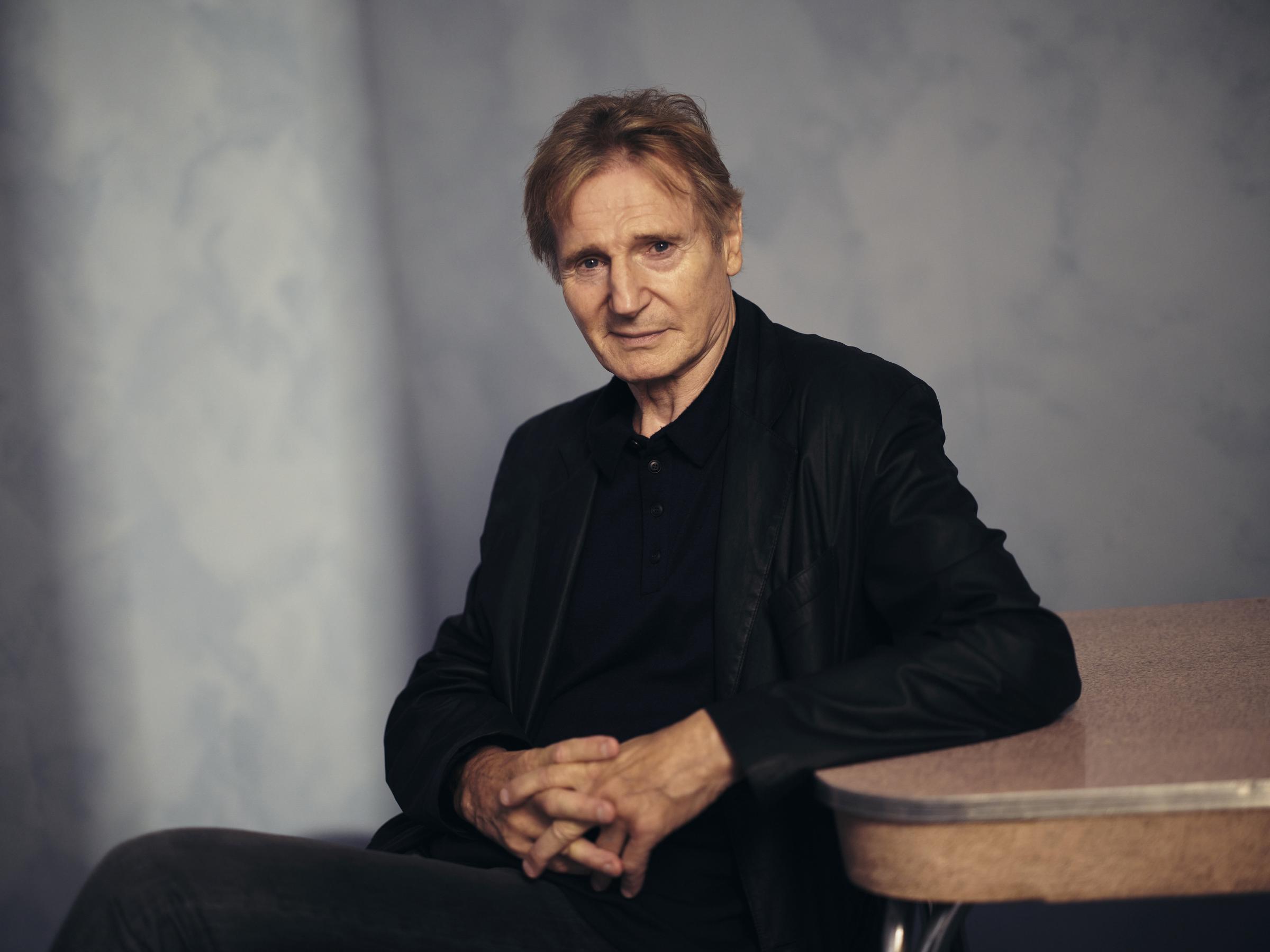 Neeson attended the premiere of "Evil Genius," directed by Courteney Cox, at Roy Thomson Hall on September 12. The event marked one of the buzziest stops of this year's festival. | Source: Getty Images