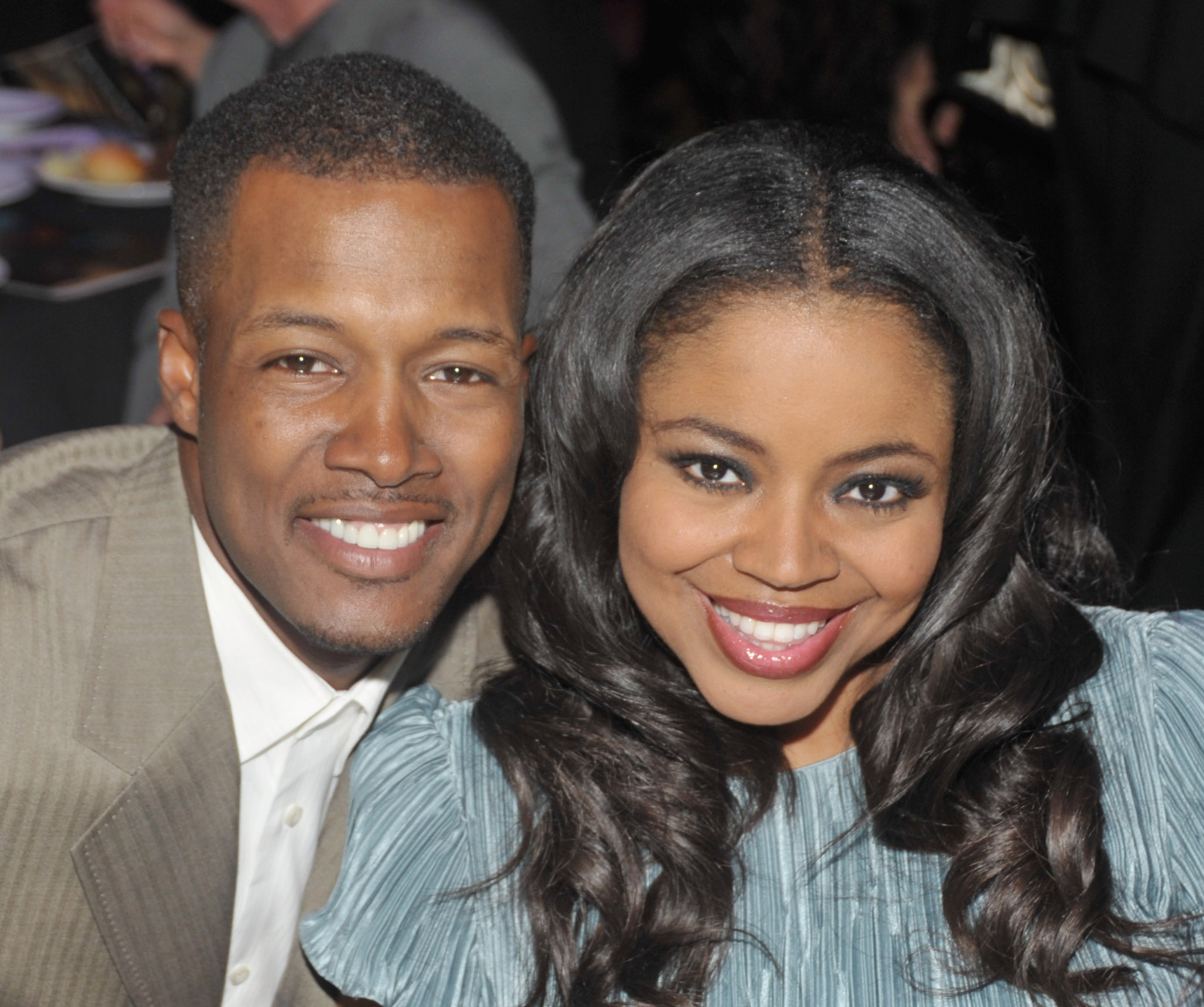 Flex Alexander and Shanice at the 8th Annual Heroes In The Struggle Gala in Los Angeles, California on February 4, 2009. | Source: Getty Images