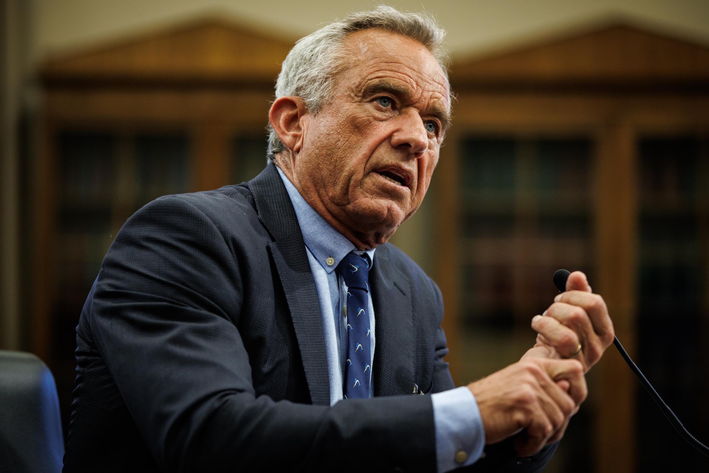 Robert F. Kennedy Jr. is pictured on May 14, 2025, in Washington, D.C. | Source: Getty Images