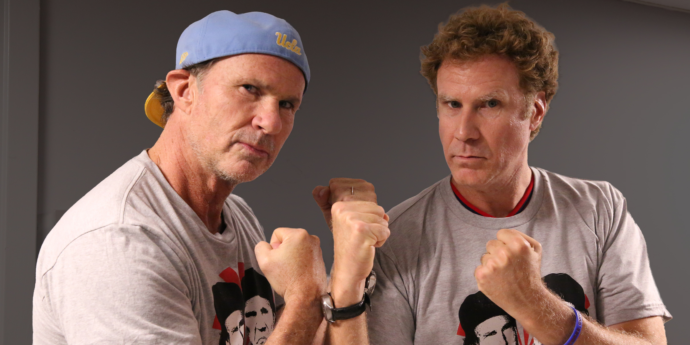 Drummer Chad Smith and actor Will Ferrell | Source: Getty Images