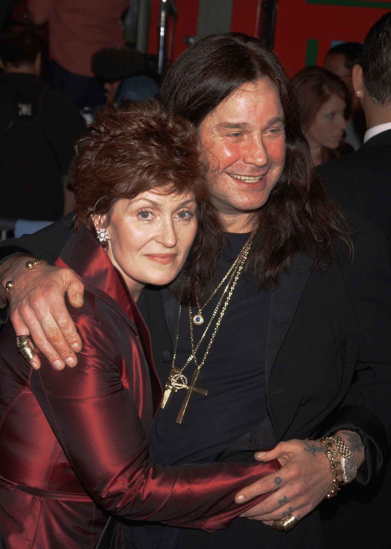 Sharon Osbourne at 48 years old. [Photo taken in November 2000]. Fun Fact: Sharon's famously outspoken management style made headlines in January 2000 when she unexpectedly resigned as manager of the Smashing Pumpkins. After just four months working with the alternative rock band, she announced her departure in a characteristically cheeky statement, joking that Frontman Billy Corgan was making her sick. The brief partnership became one of the more memorable episodes of her music-management career.