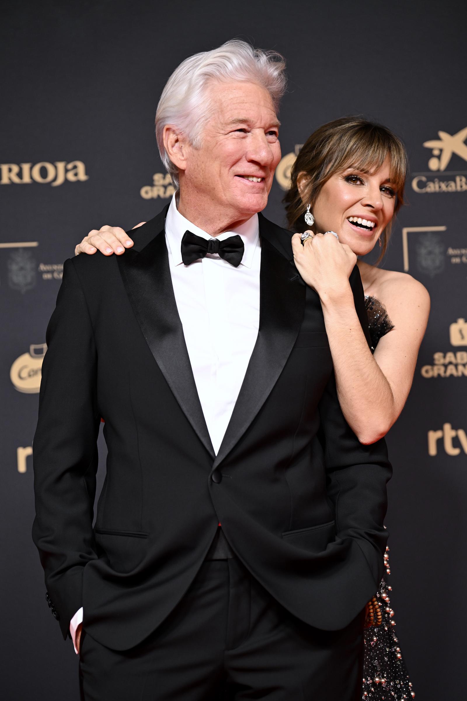 Richard Gere and Alejandra Silva attended the 2025 Goya Awards in Granada, Spain, after relocating their family from the United States and beginning a new chapter together in Silva's home country. | Source: Getty Images