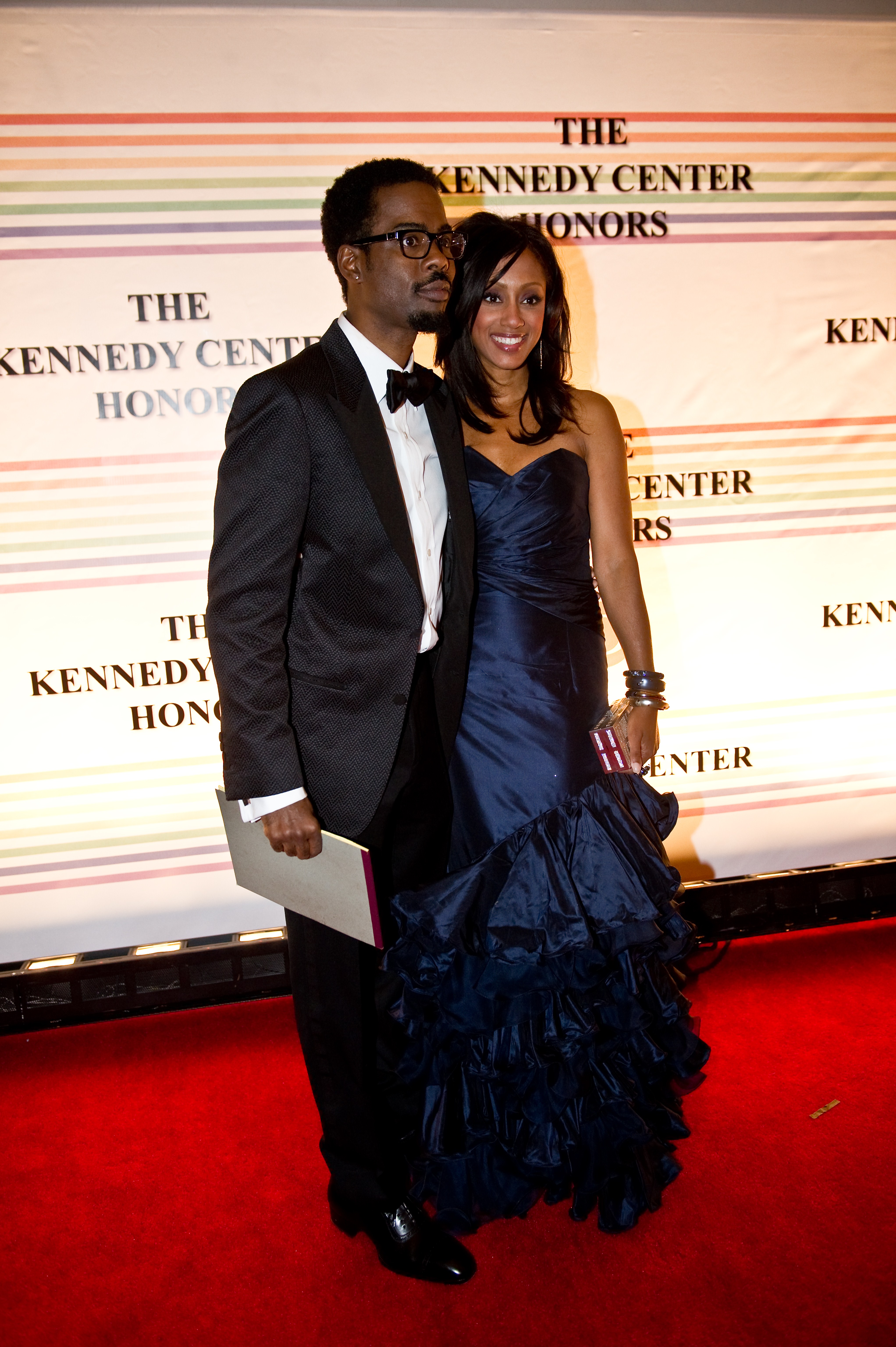 The actor and his then-wife pose on the red carpet of the Kennedy Center Honors gala performance on December 5, 2010 | Source: Getty Images