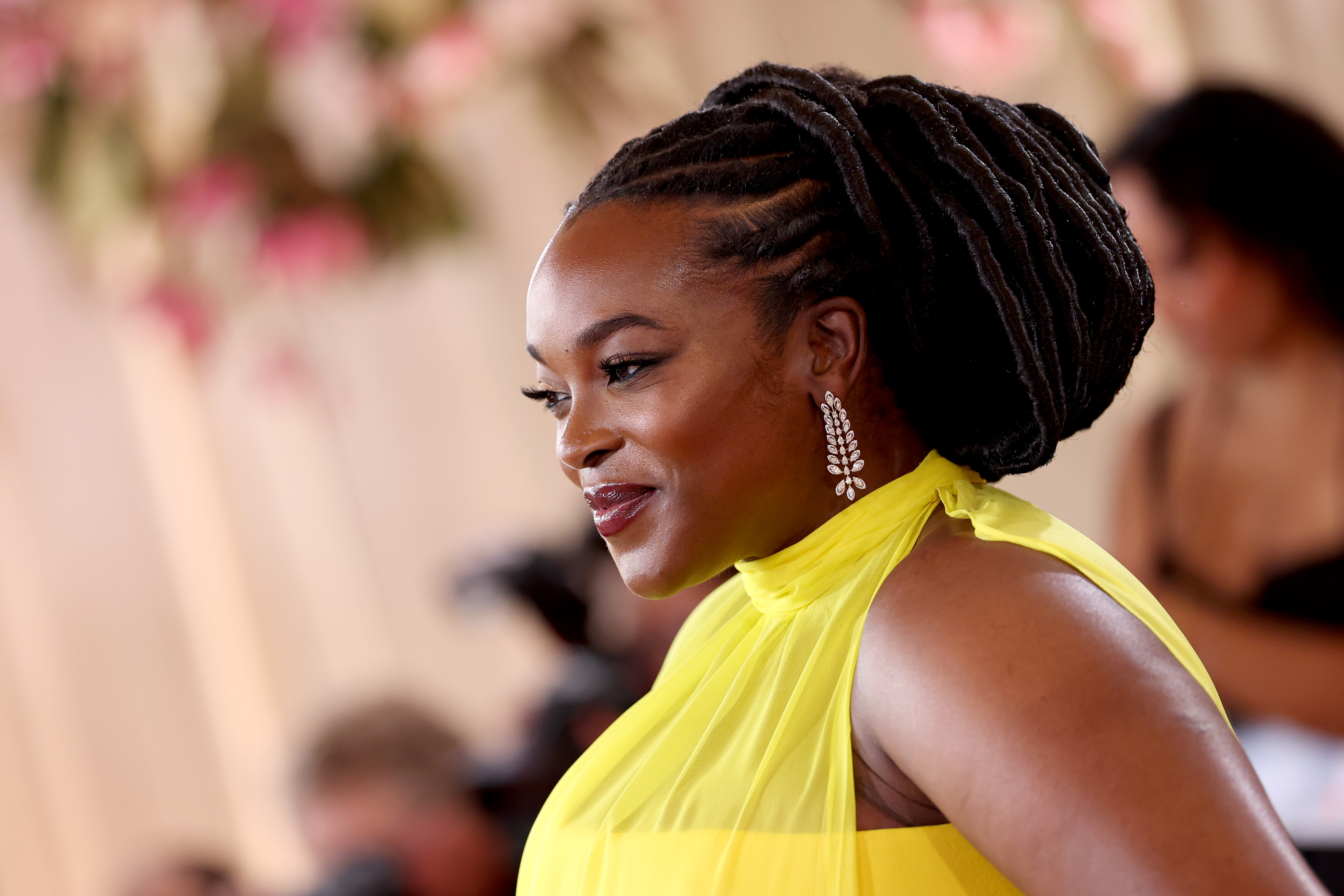 Wunmi Mosaku at the 83rd Annual Golden Globes in California on January 11, 2026. | Source: Getty Images