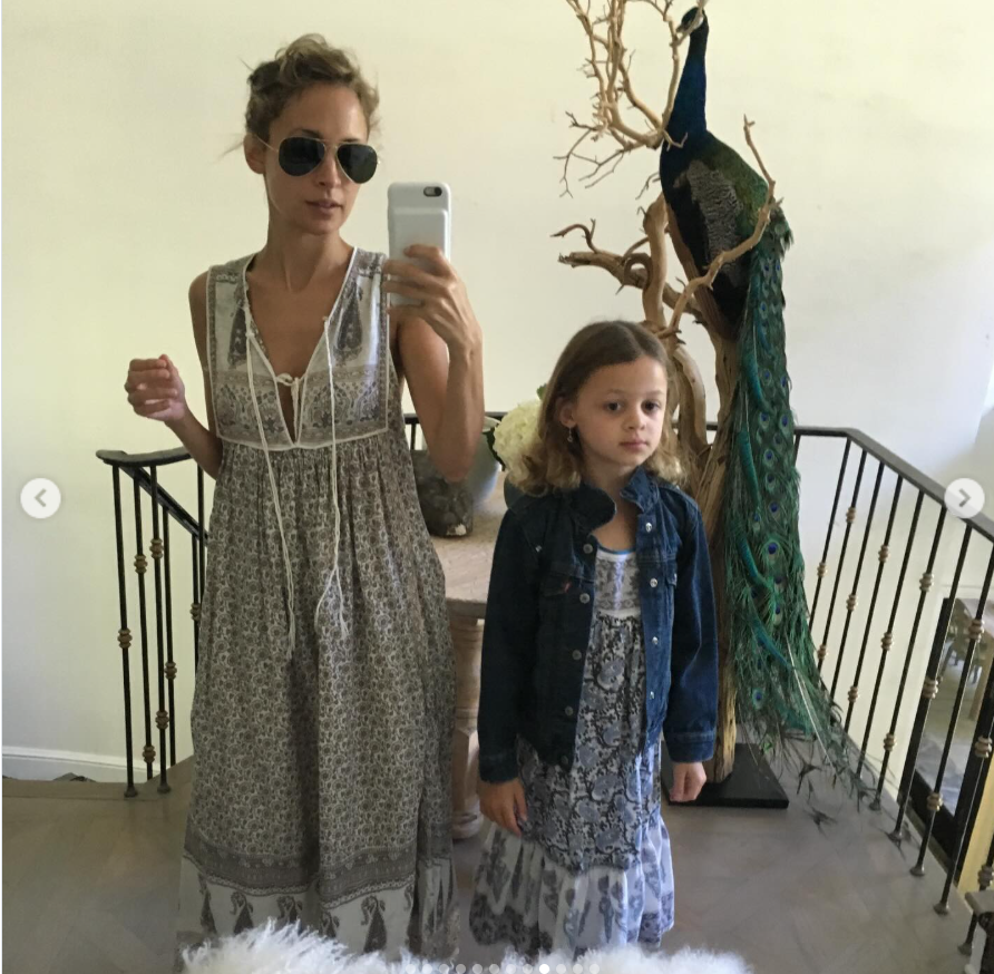 Nicole Richie and a young Harlow Madden take photo together, from a post dated January 12, 2026. | Source: Instagram/nicolerichie