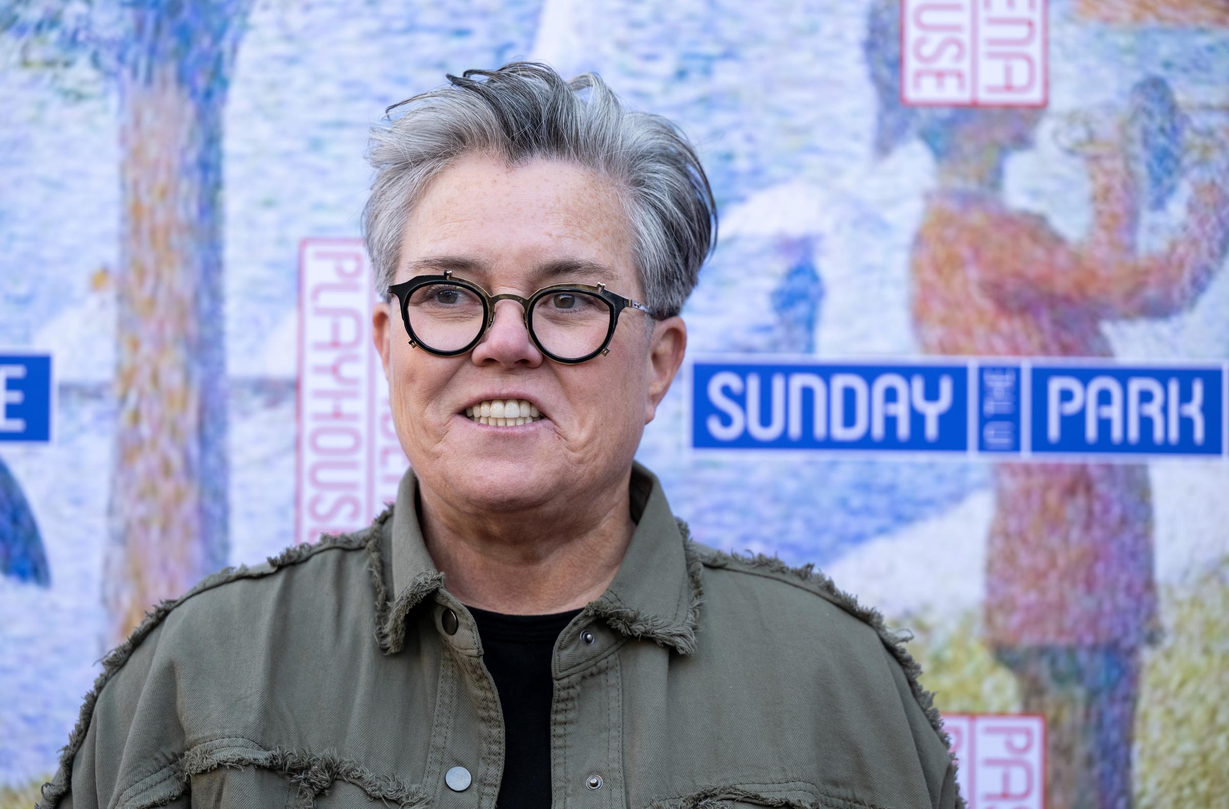 Rosie O'Donnell attends the opening night of "Sunday in the Park With George" in Pasadena in 2023. Over the next three years, she lost about 60 pounds while taking Mounjaro, a journey she later said "saved my life." | Source: Getty Images