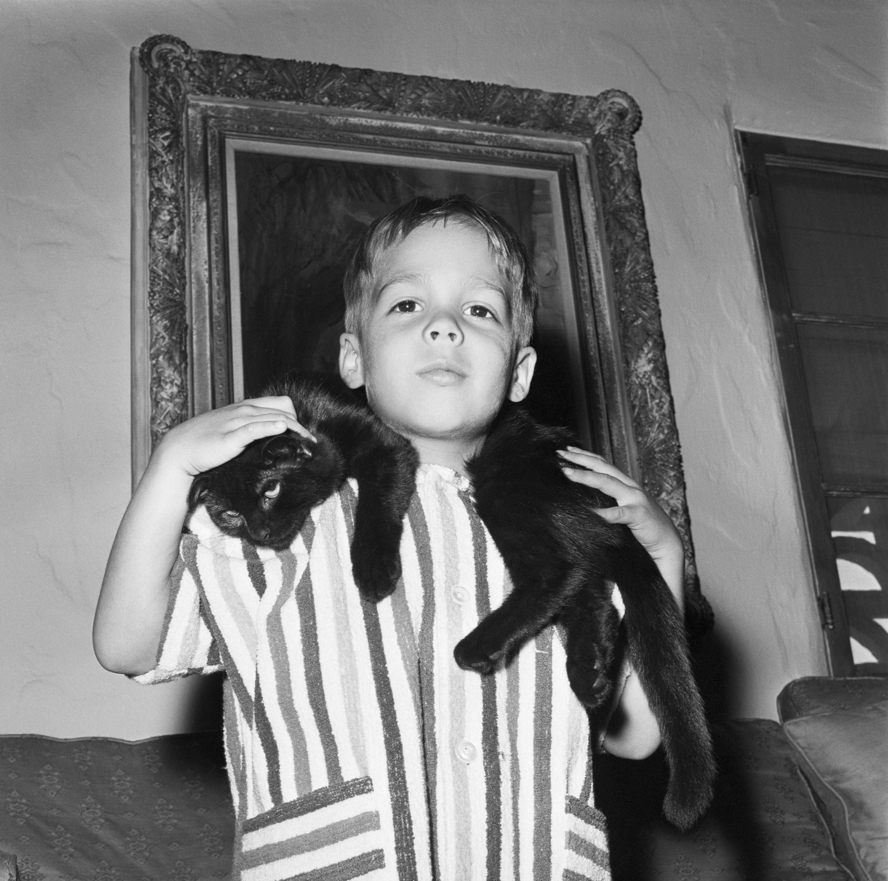 Marlon Brando's son, Christian, circa 1961. | Source: Getty Images