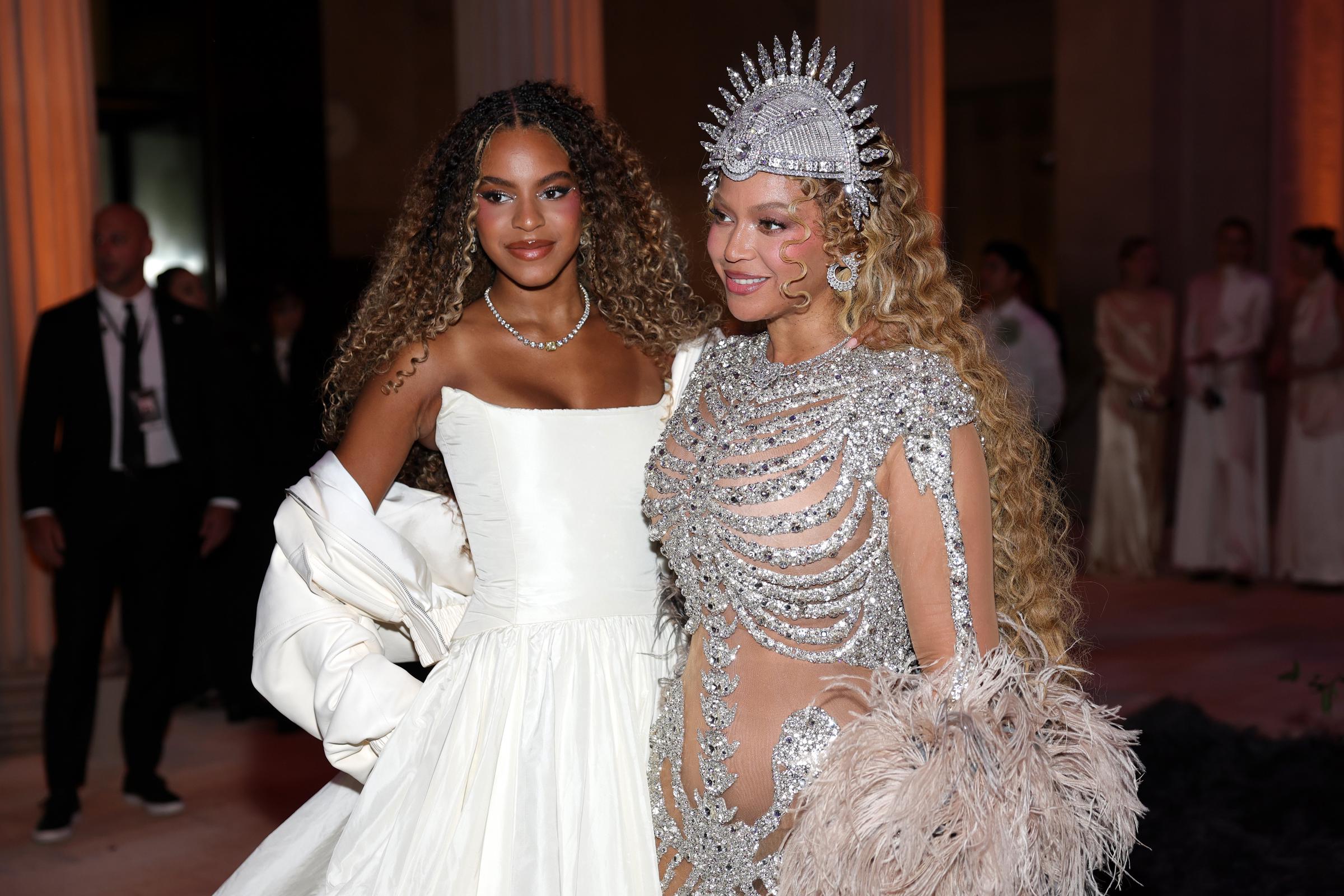 Blue Ivy Carter and Beyoncé attend the 2026 Met Gala | Source: Getty Images