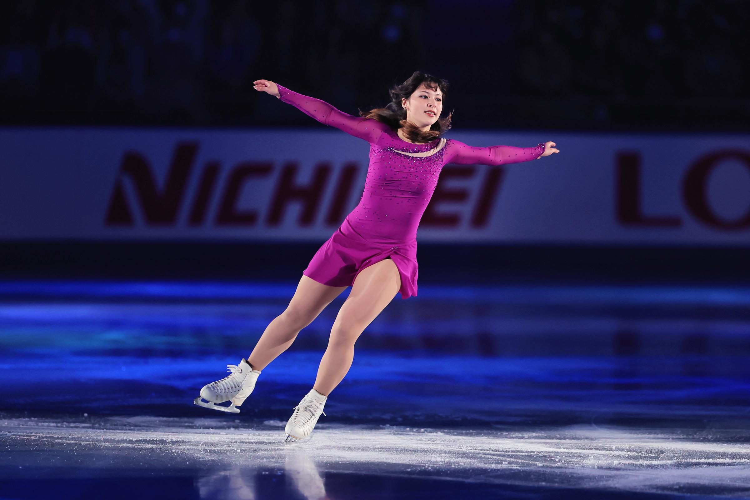 Alysa Liu competes on November 8, 2024 in Tokyo, Japan | Source: Getty Images