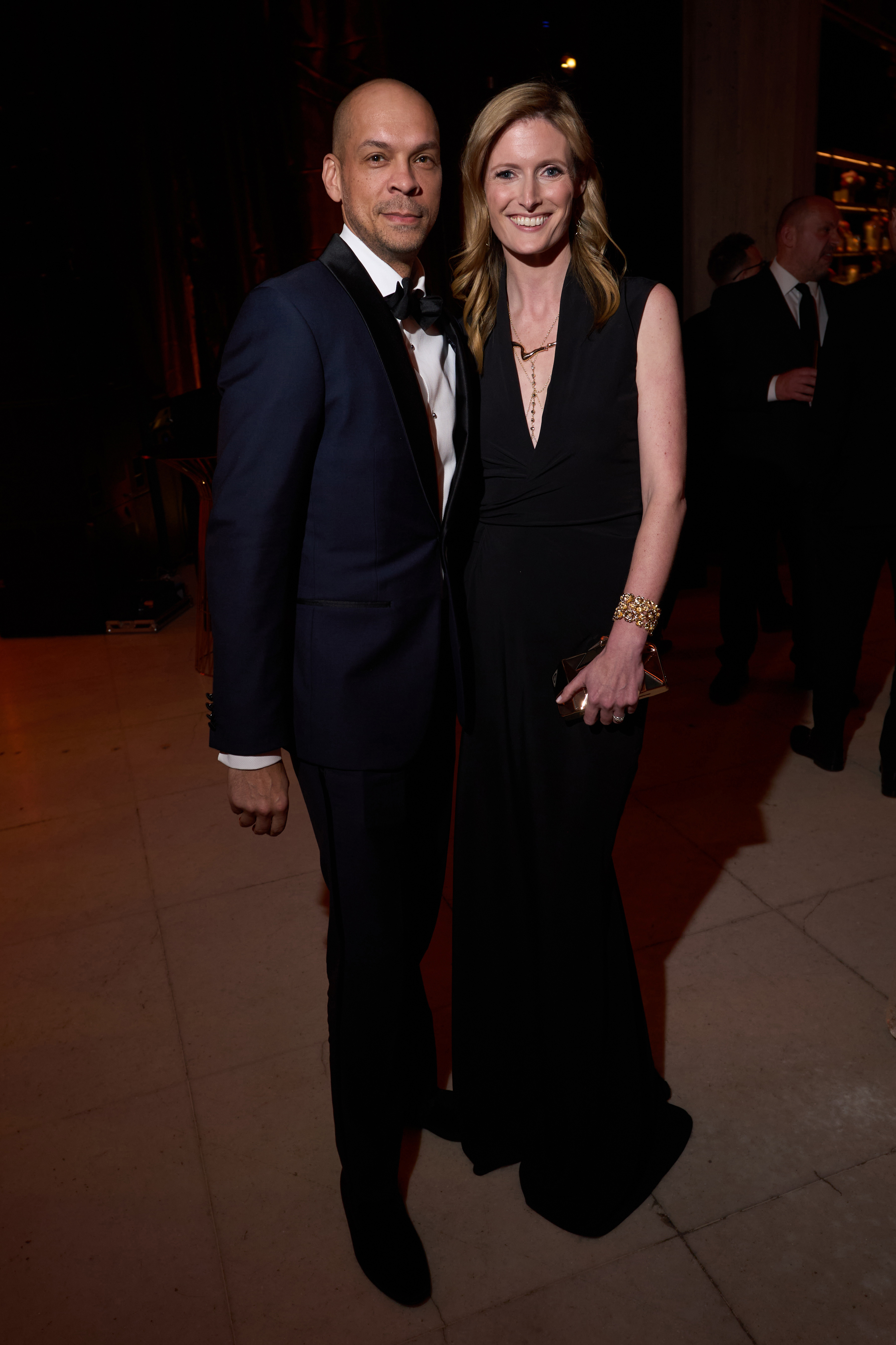 Alexandra Reeve Givens and guest attend the EE BAFTA Film Awards 2025 After Party at the Royal Festival Hall on February 16, 2025, in London, England. | Source: Getty Images