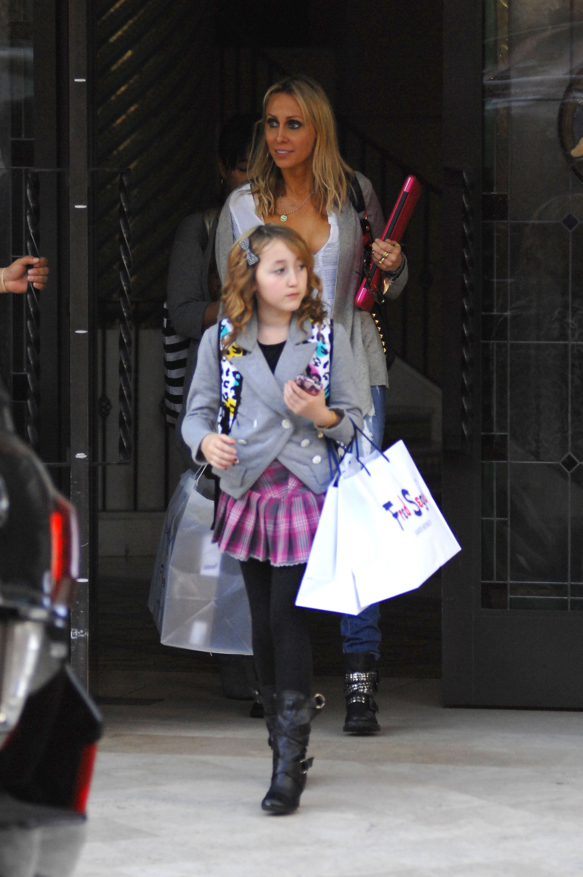 Noah Cyrus is seen in Santa Monica, California on March 13, 2010. | Source: Getty Images