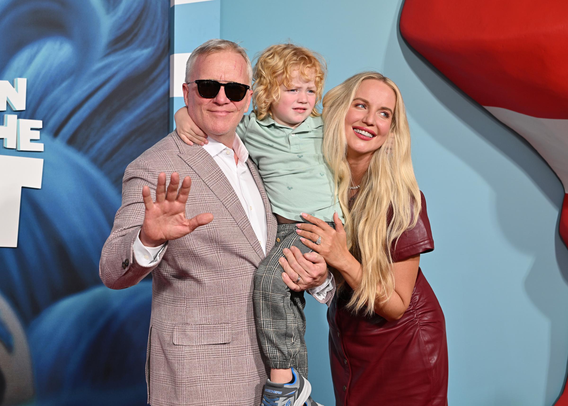 Anthony Michael Hall became a first-time father at 55 when he and his wife, Lucia, welcomed their son on June 1, 2023. The couple named him Michael Anthony Hall II in honor of the actor's original name. | Source: Getty Images