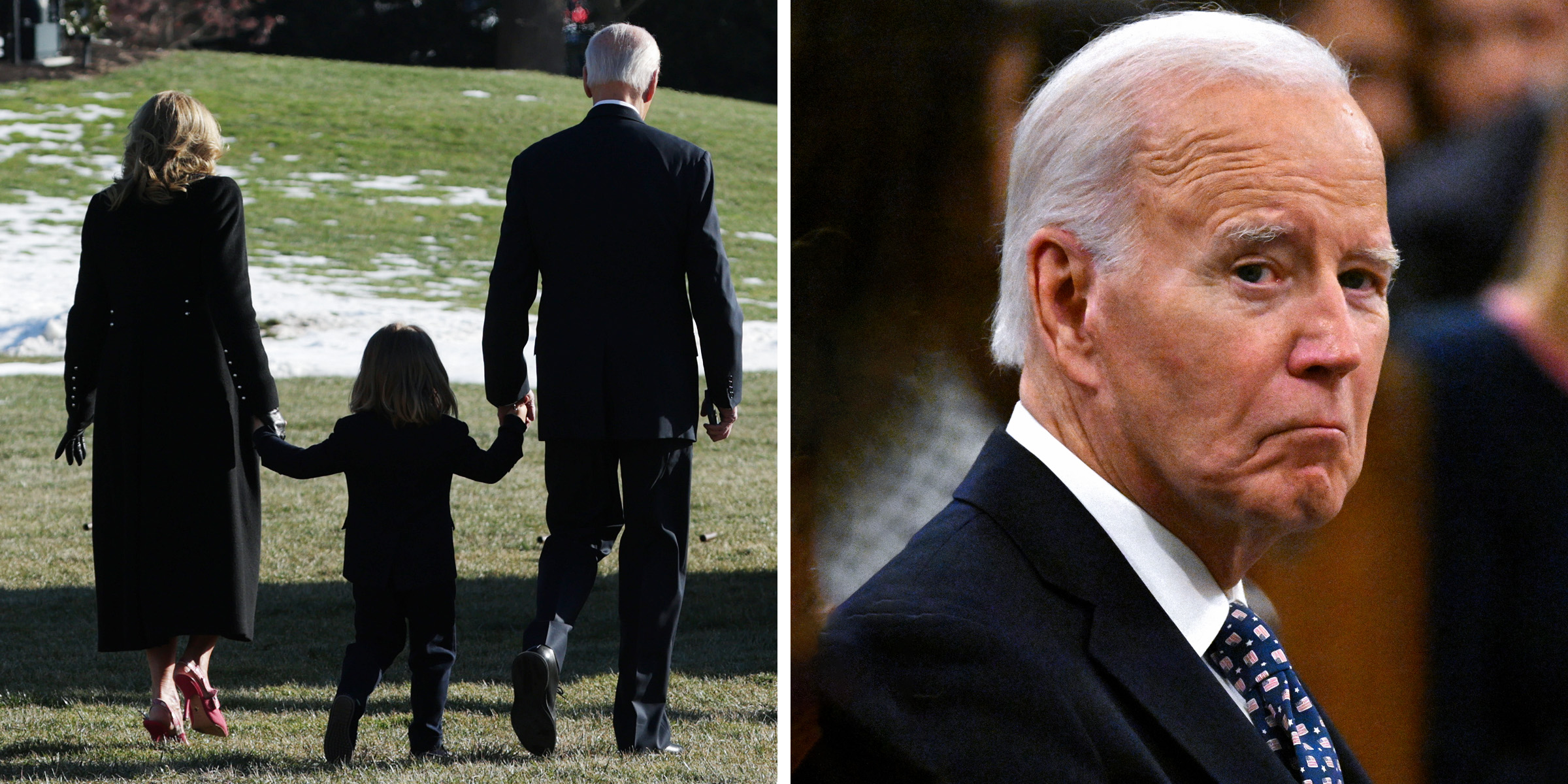 Joe and Jill Biden with their grandson Beau Biden Jr. | Joe Biden | Source: Getty Images