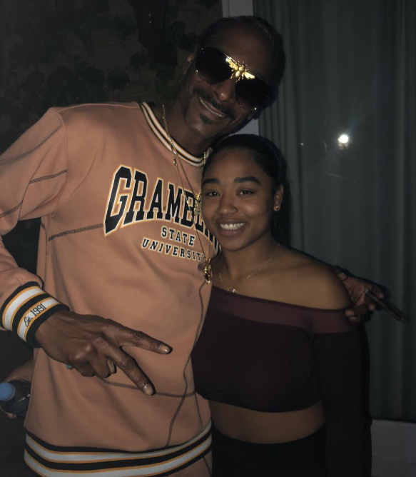 Tai Turner and Snoop Dogg in a photo shared on June 29, 2018 | Source: Instagram/tyrinturner