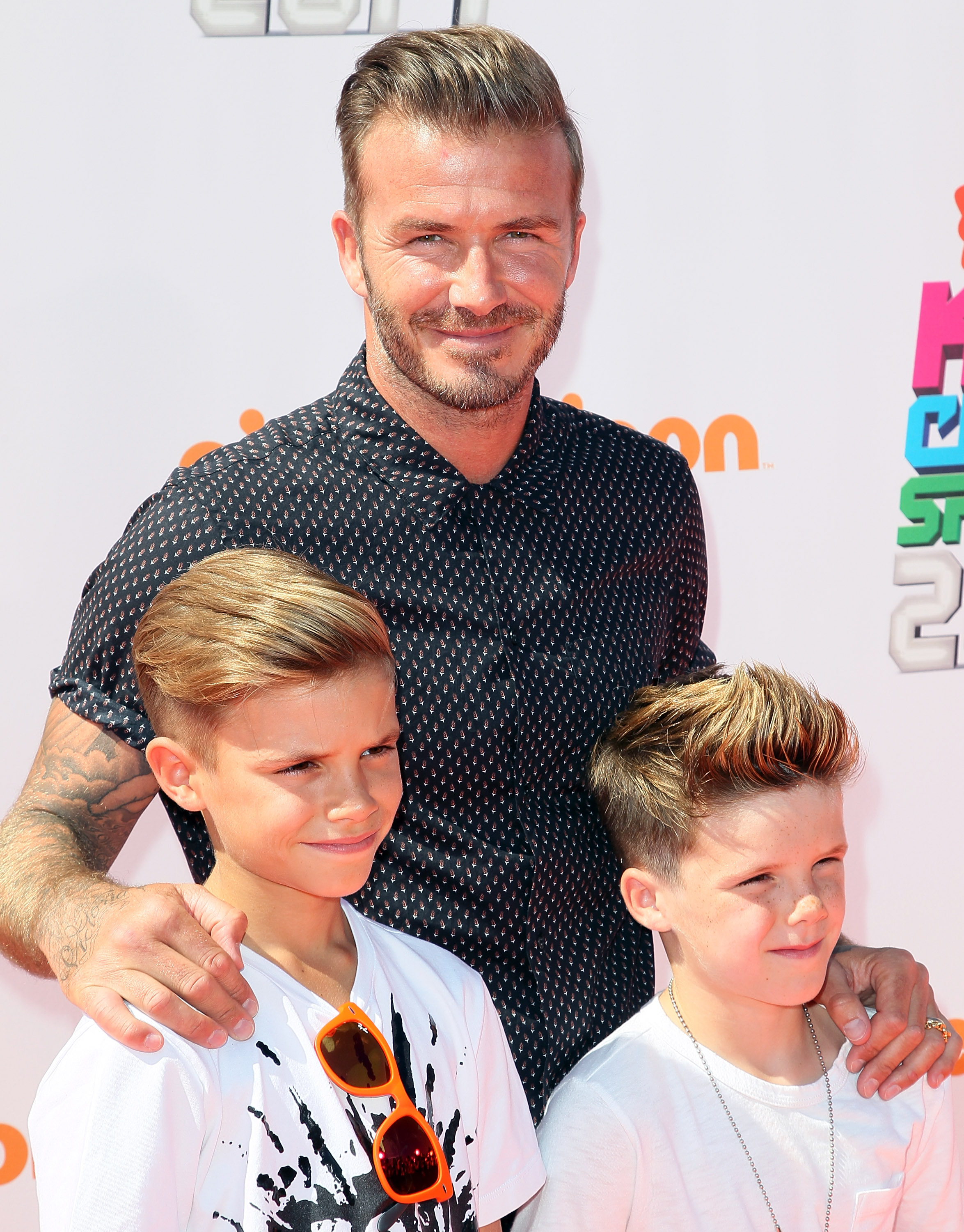 David has passed his love of cooking on to his children, with all three sons helping at family barbecues and youngest daughter Harper developing an interest in cooking as well. | Source: Getty Images.