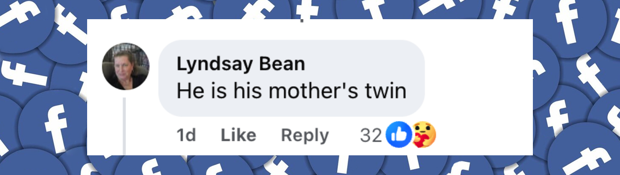 Netizen comment about Deacon Phillippe and Reese Witherspoon, posted on May 15, 2025. | Source: Facebook/Entertainment Tonight