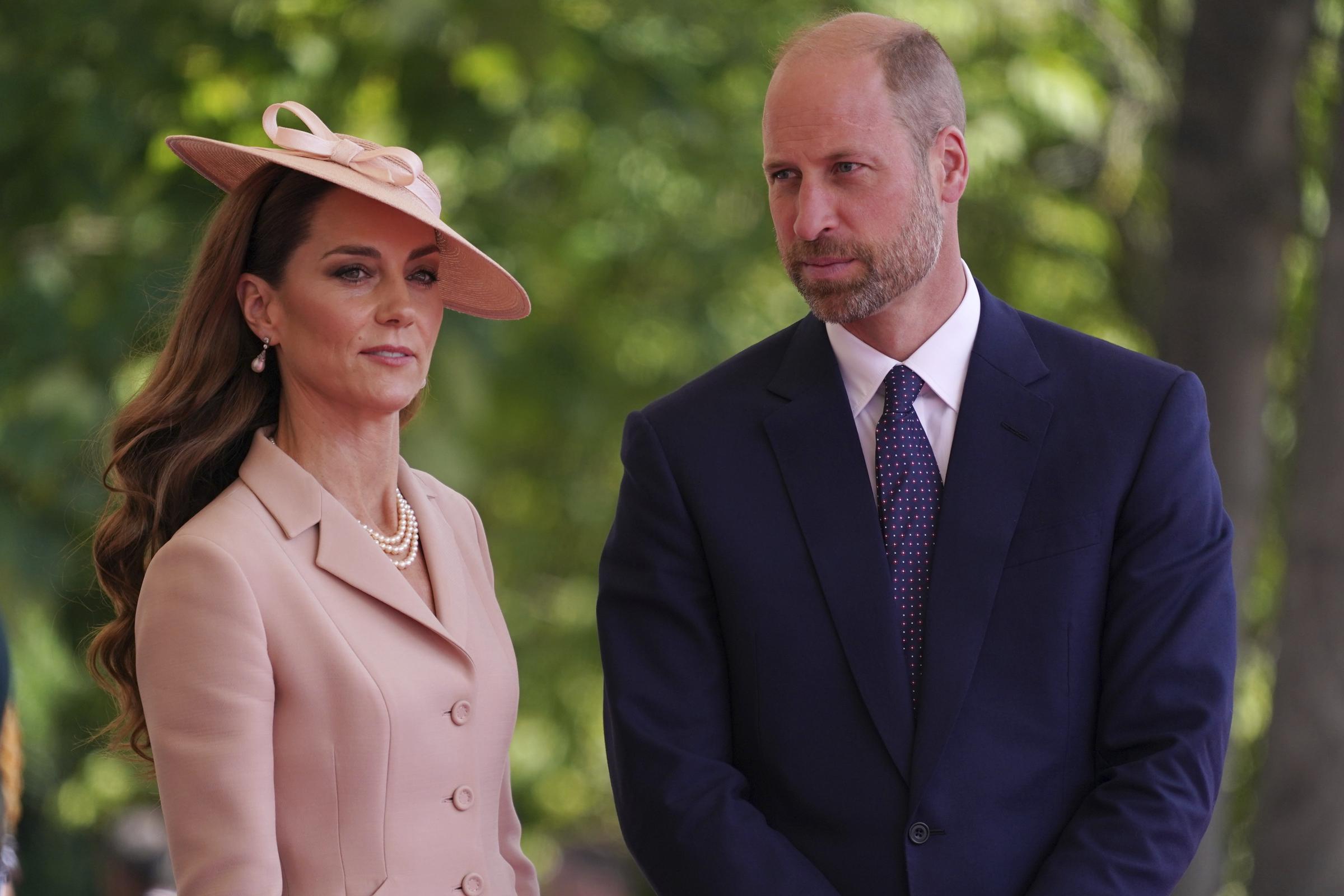 Catherine, Princess of Wales and Prince William, Prince of Wales on July 8, 2025 in Windsor, England | Source: Getty Images