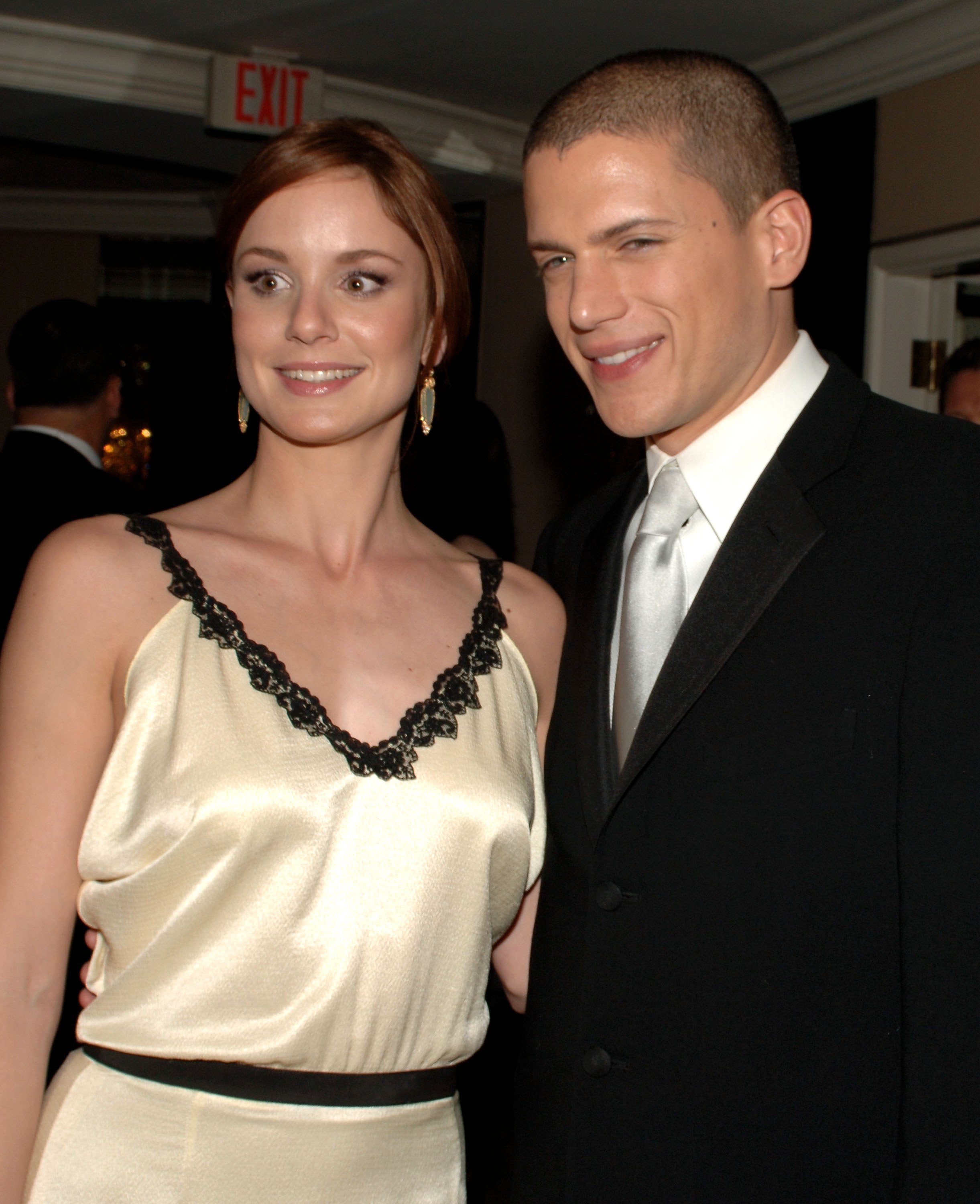 Sarah Wayne Callies and Wentworth Miller attend the Fox 2006 Golden Globes after party on January 16, 2006 | Source: Getty Images
