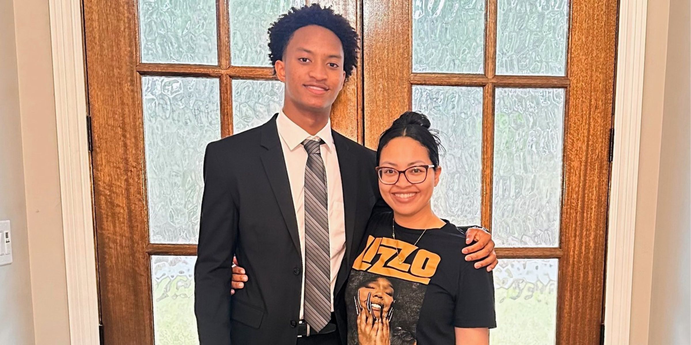 Nolan Wells and his mother Christine Wonsley | Source: X/ABC7NY