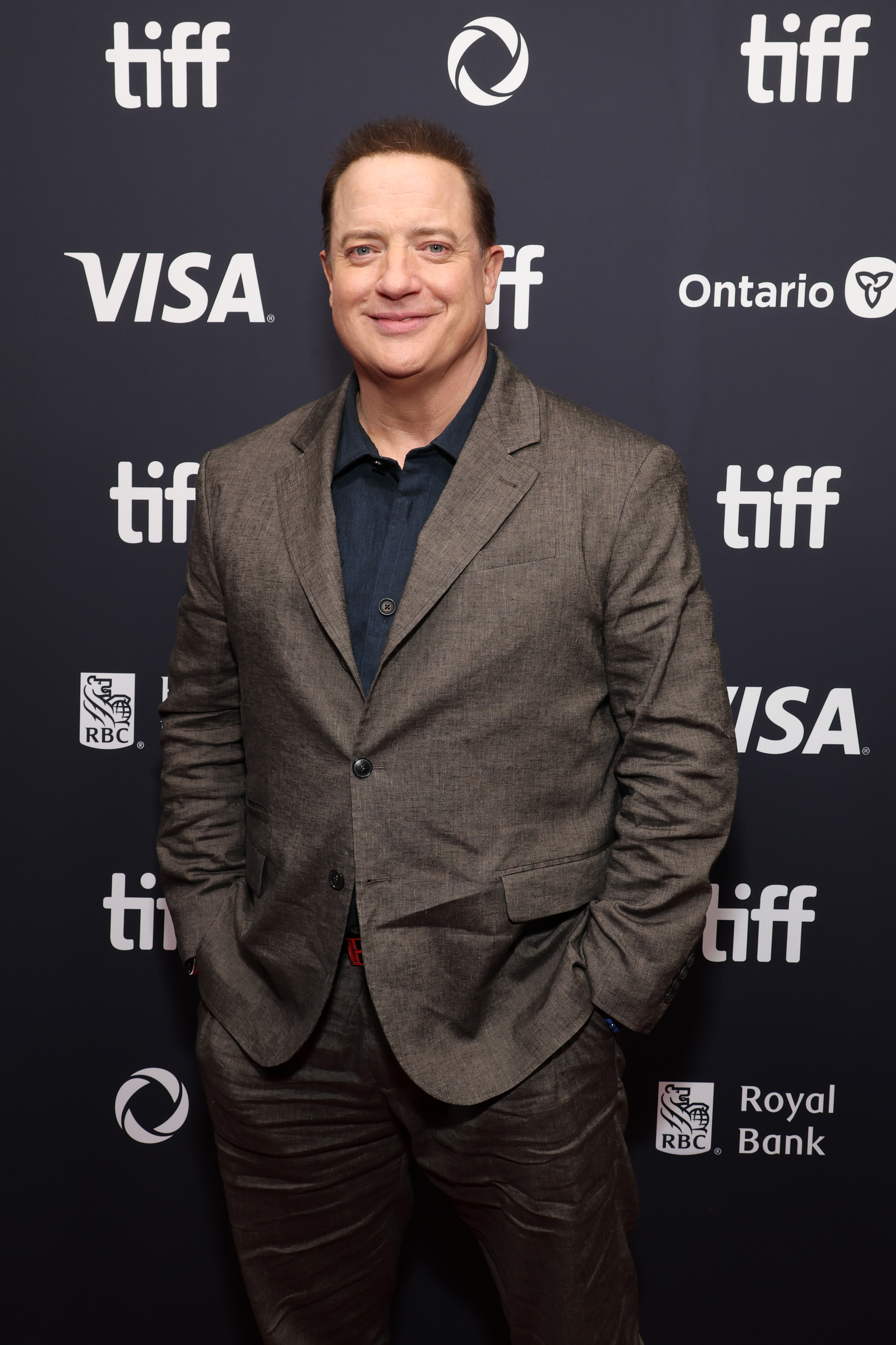 Fraser attended the September 2025 Toronto International Film Festival premiere of "Rental Family," a drama directed by Hikari and filmed in Japan. | Source: Getty Images
