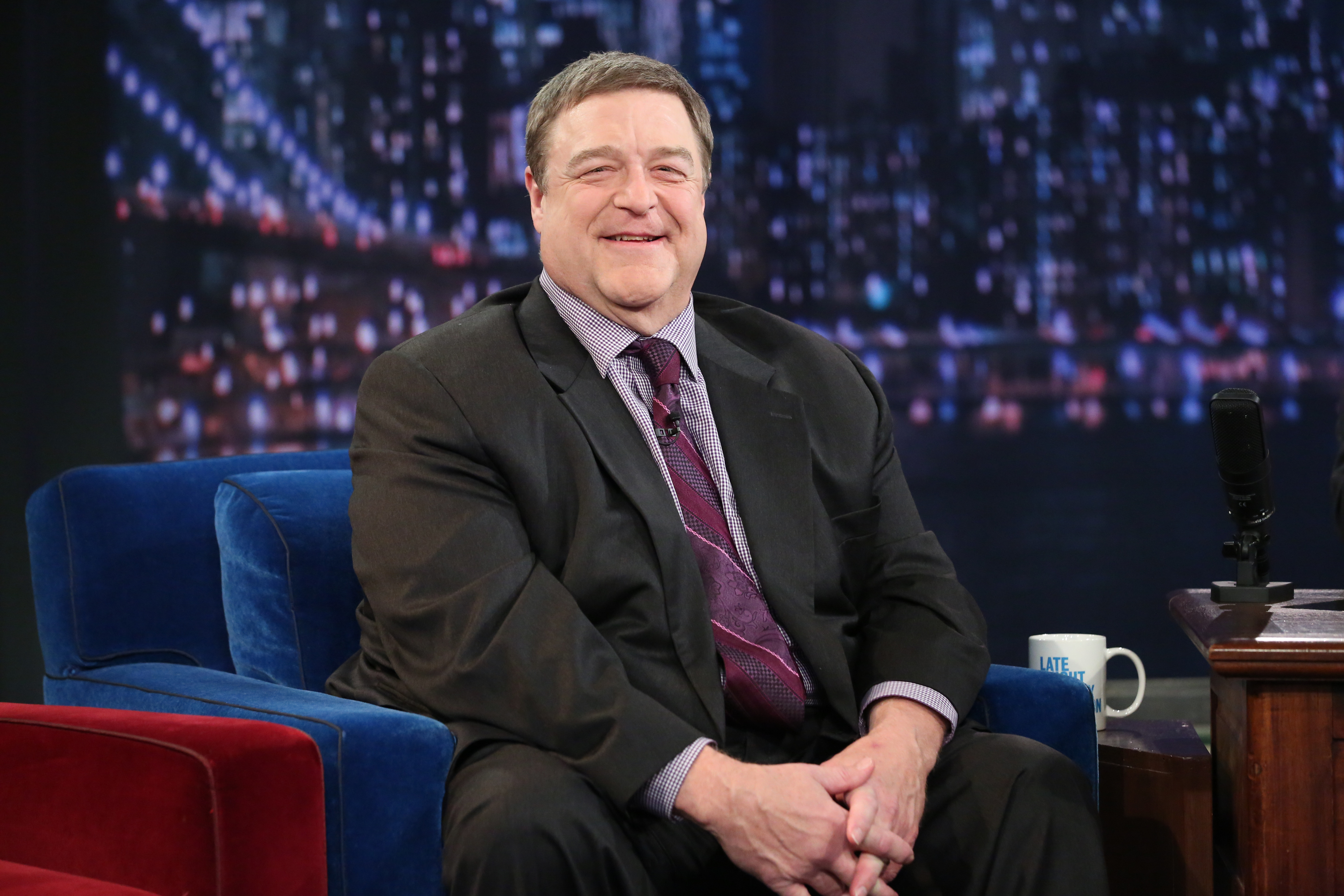 John Goodman appears on "Late Night With Jimmy Fallon" on February 11, 2013, several years into the lifestyle overhaul that reshaped his health and appearance. | Source: Getty Images