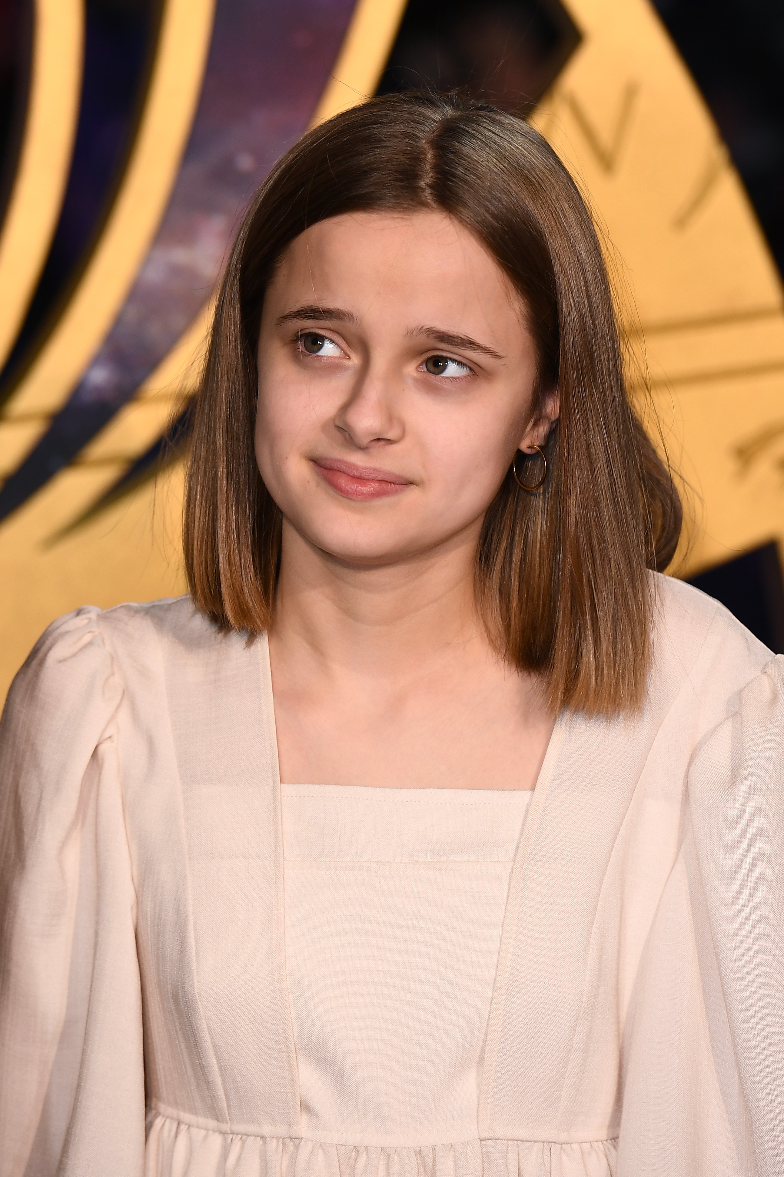 Vivienne attends the UK premiere of "Eternals" in London in 2021. At the time, she was still publicly known as Vivienne Jolie-Pitt. | Source: Getty Images