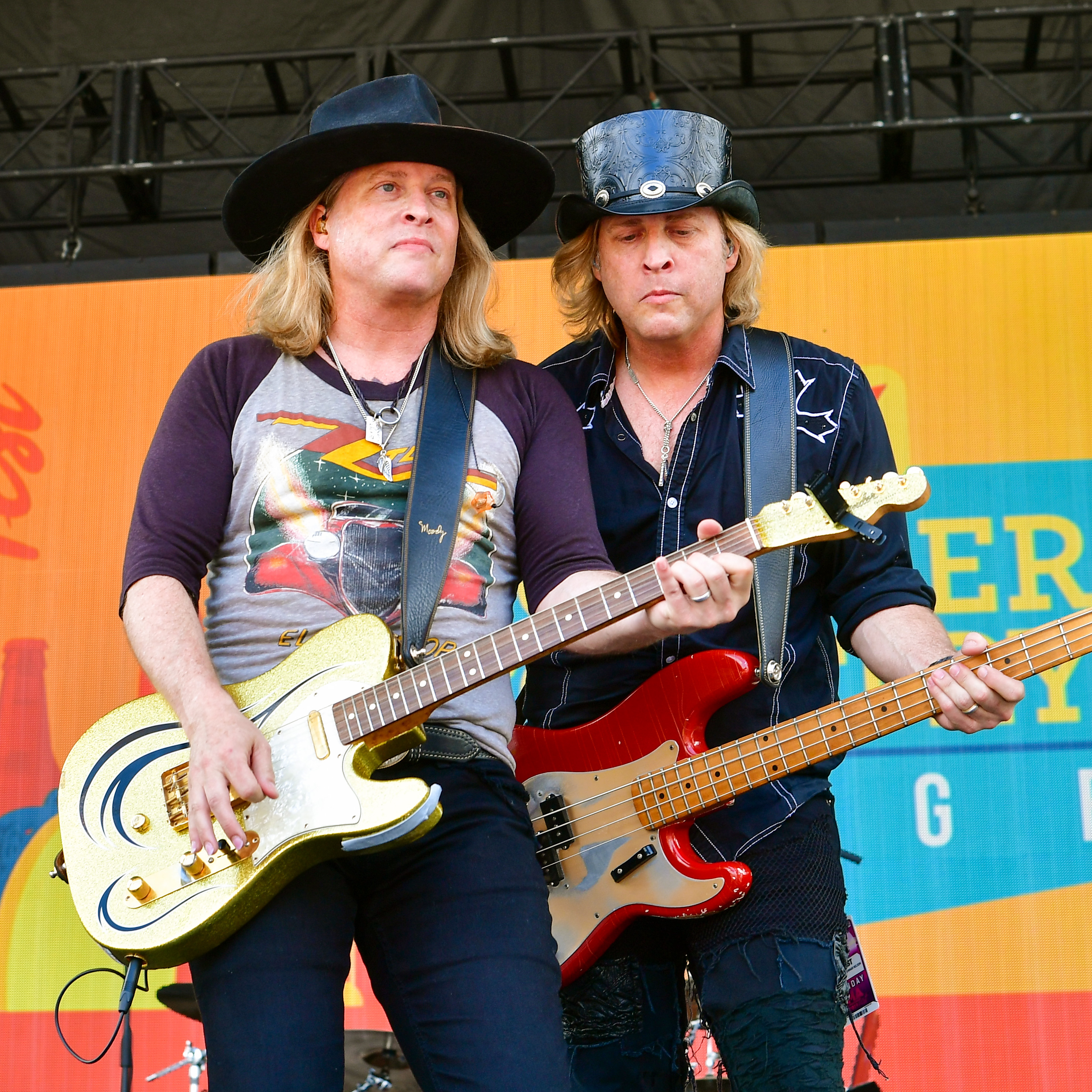 Gunnar and Matthew Nelson perform during the CMA Music Festival on June 9, 2019, in Nashville, Tennessee. | Source: Getty Images