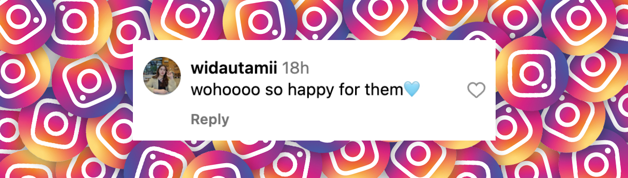 A netizen's reaction to Hailee Steinfeld and Josh Allen’s wedding held on May 31, 2025 | Source: Instagram/justjared
