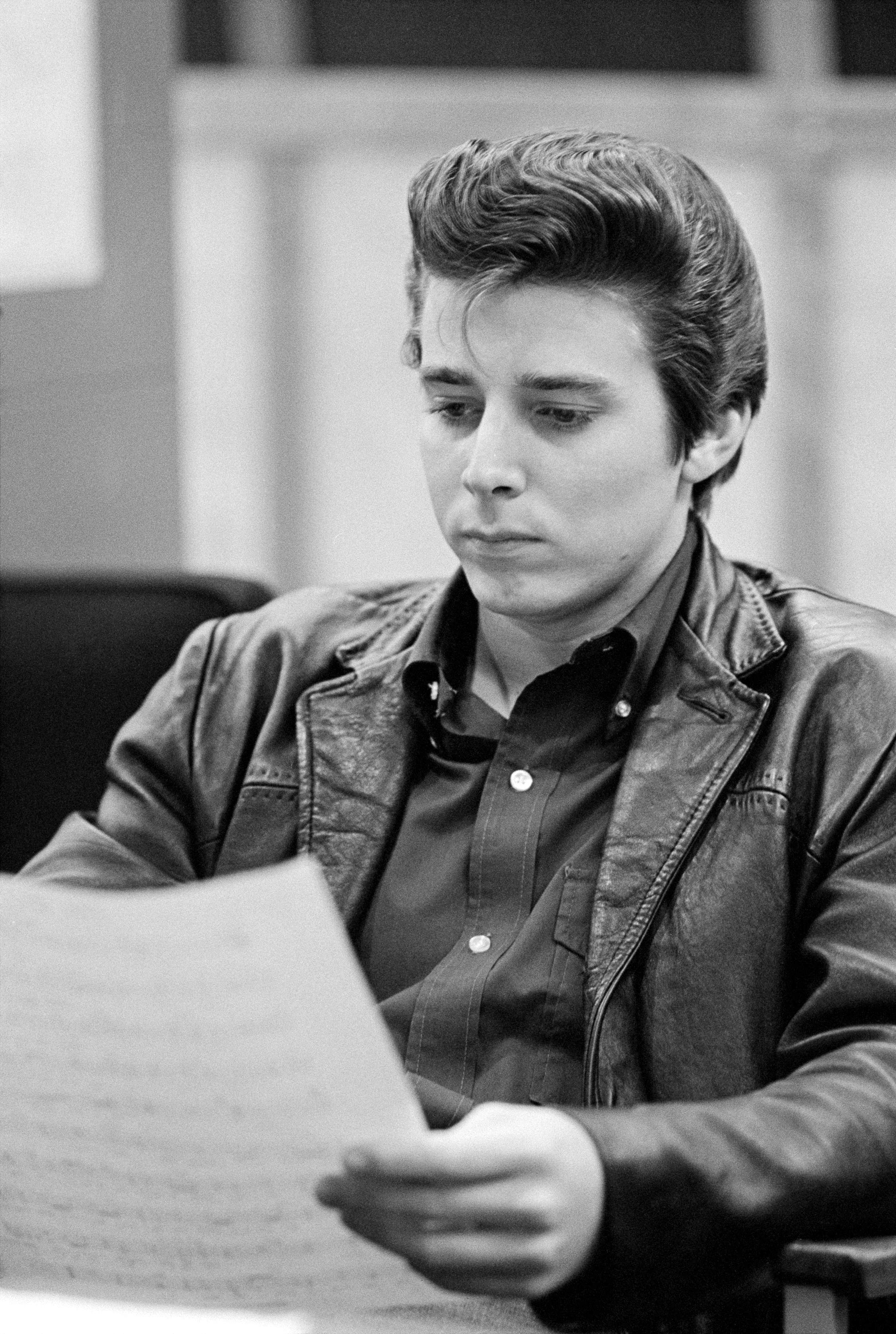 Bobby Sherman photographed during a recording session on March 13, 1967, in Los Angeles, California. | Source: Getty Images