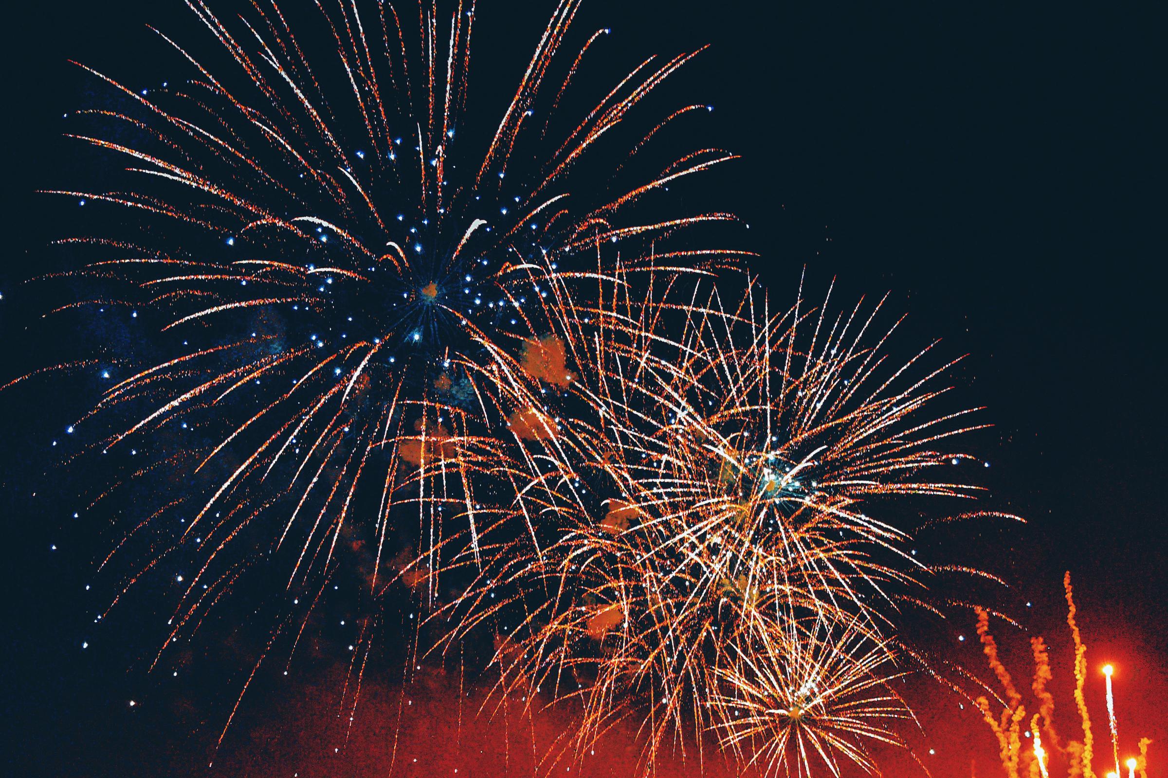 A display of fireworks. | Source: Getty Images