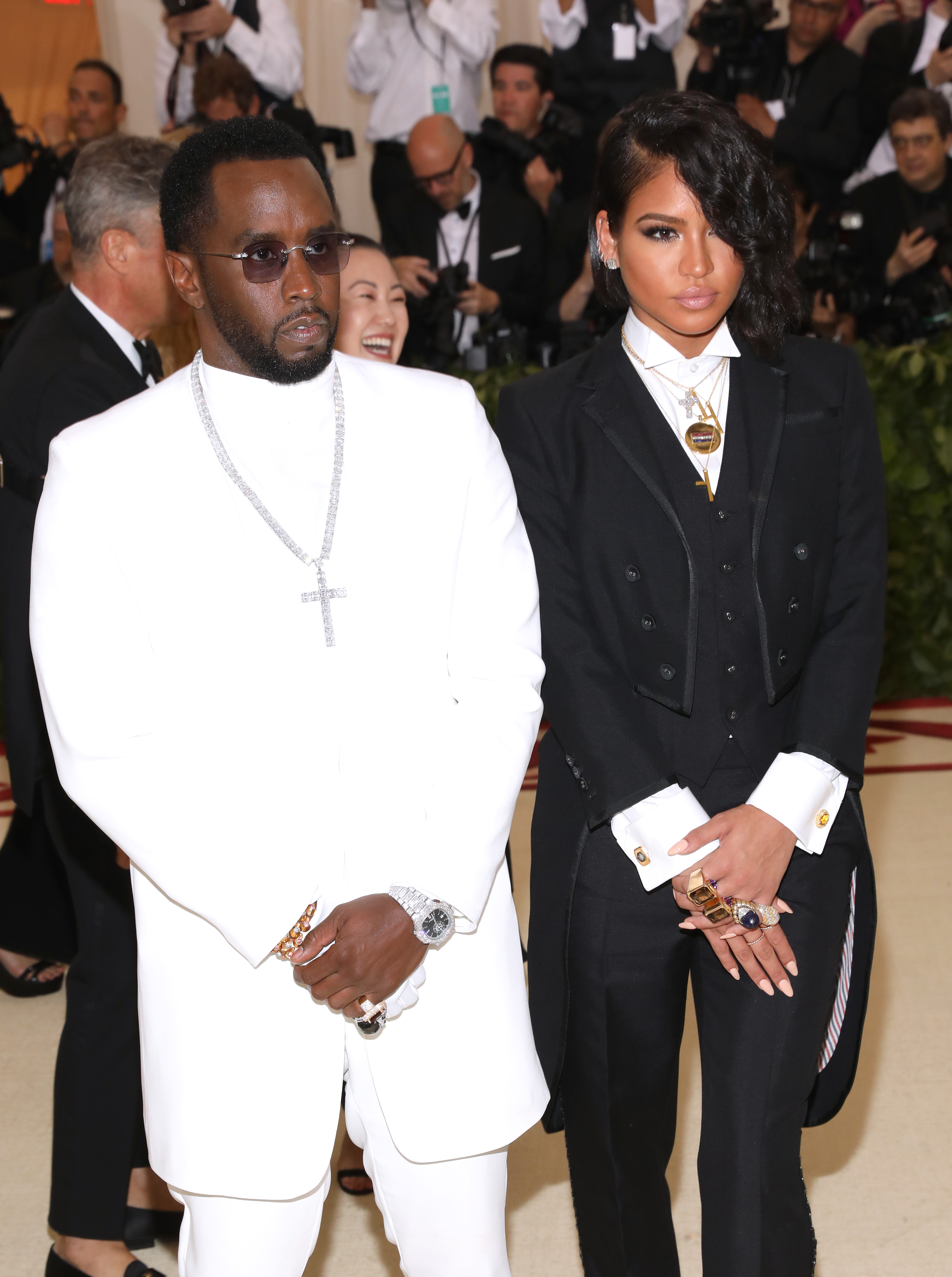 Sean Combs and Cassie Ventura attend the Met Gala in New York on May 7, 2018 | Source: Getty Images