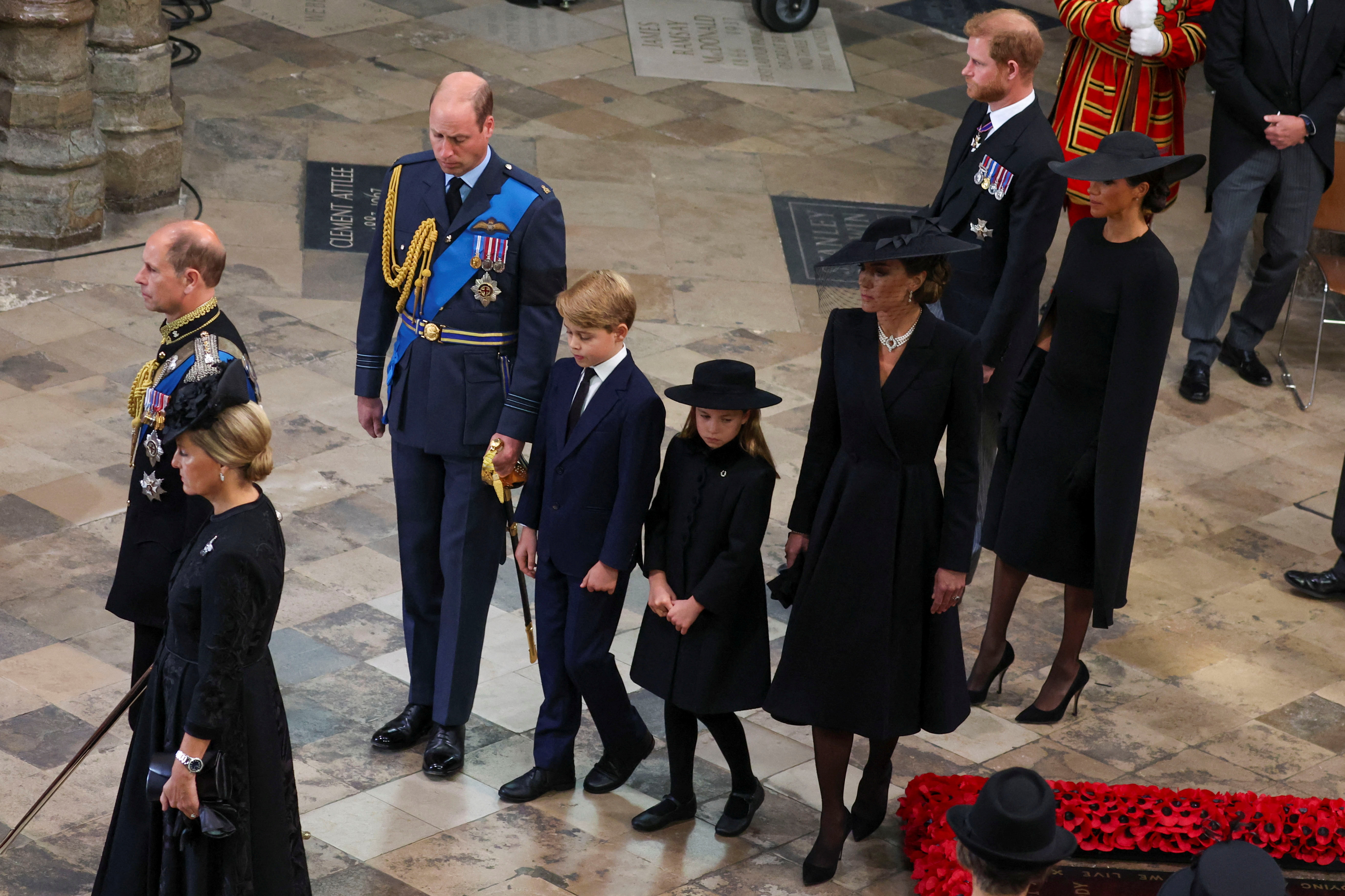 William and Harry's children are not currently being used to help bridge the divide between the brothers. A source said the children are being kept out of the situation for now, though their relationships could take on greater significance as they grow older. | Source: Getty Images