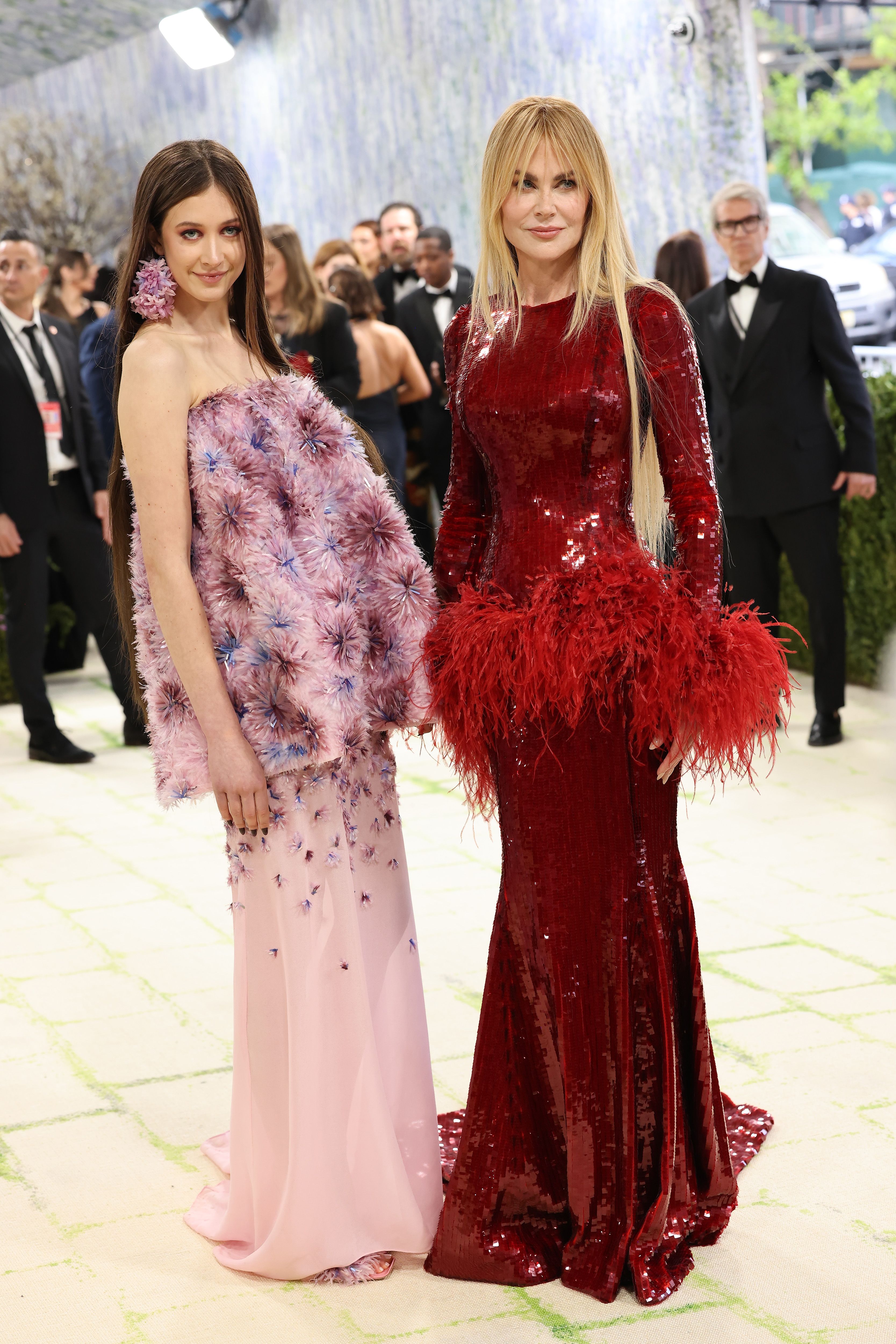 Sunday Rose Kidman Urban standing beside her mother, Nicole Kidman, at the event. | Source: Getty Images