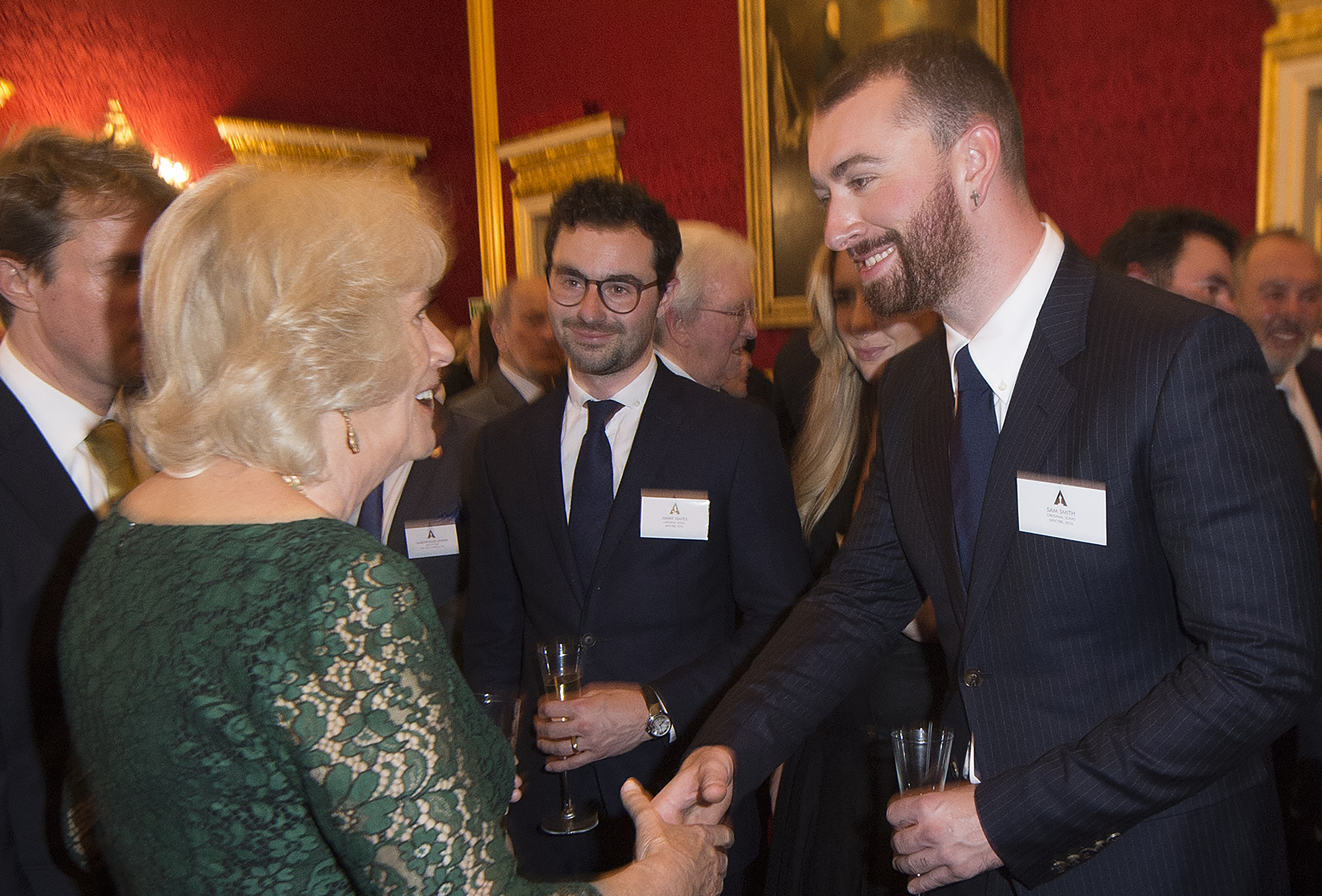 Sam Smith at a reception for British Oscar winners on May 4, 2016 | Source: Getty Images