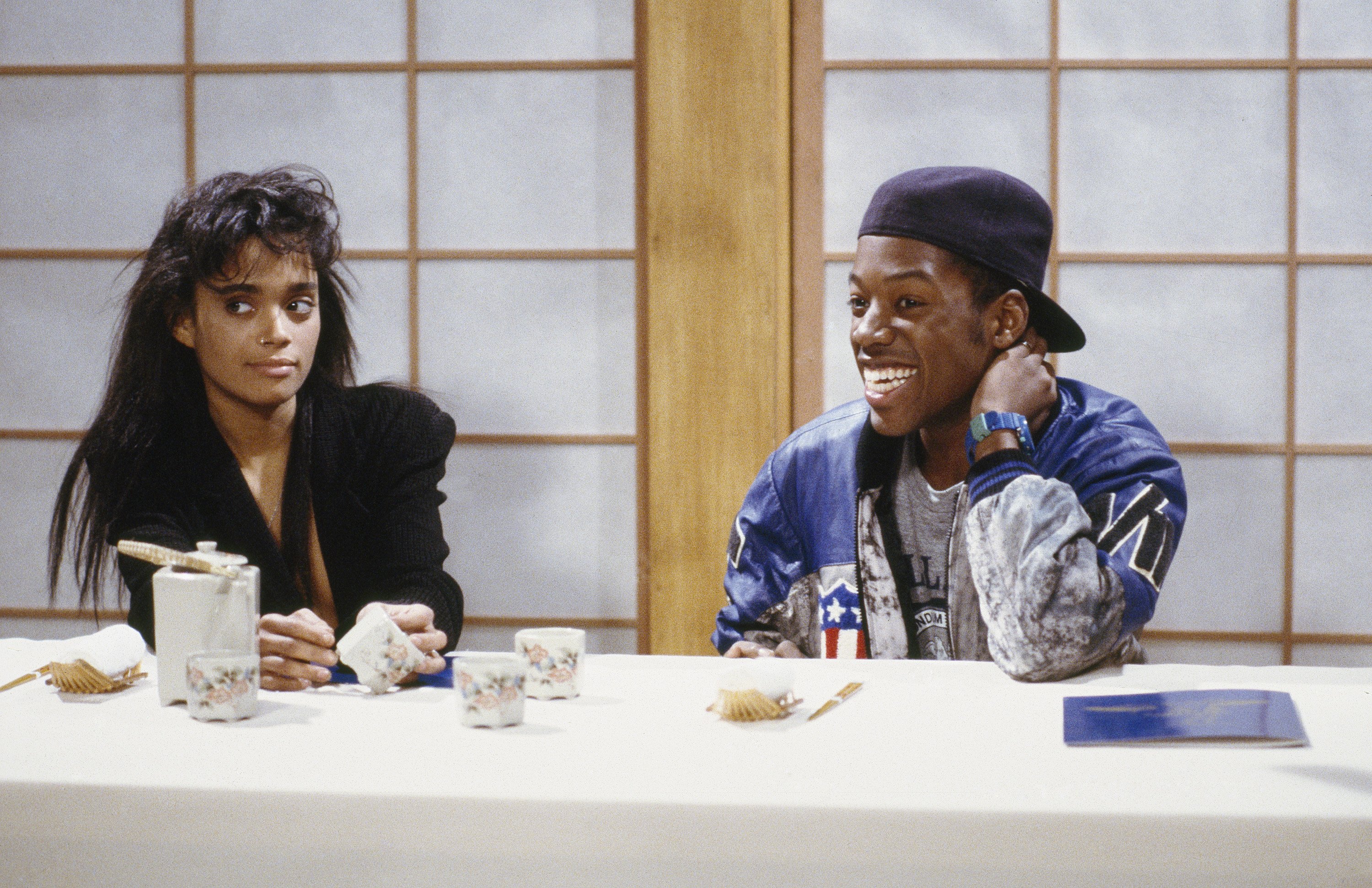 Lisa Bonet and Kadeem Hardison in the episode "If Only for One Night," aired in 1988 | Source: Getty Images