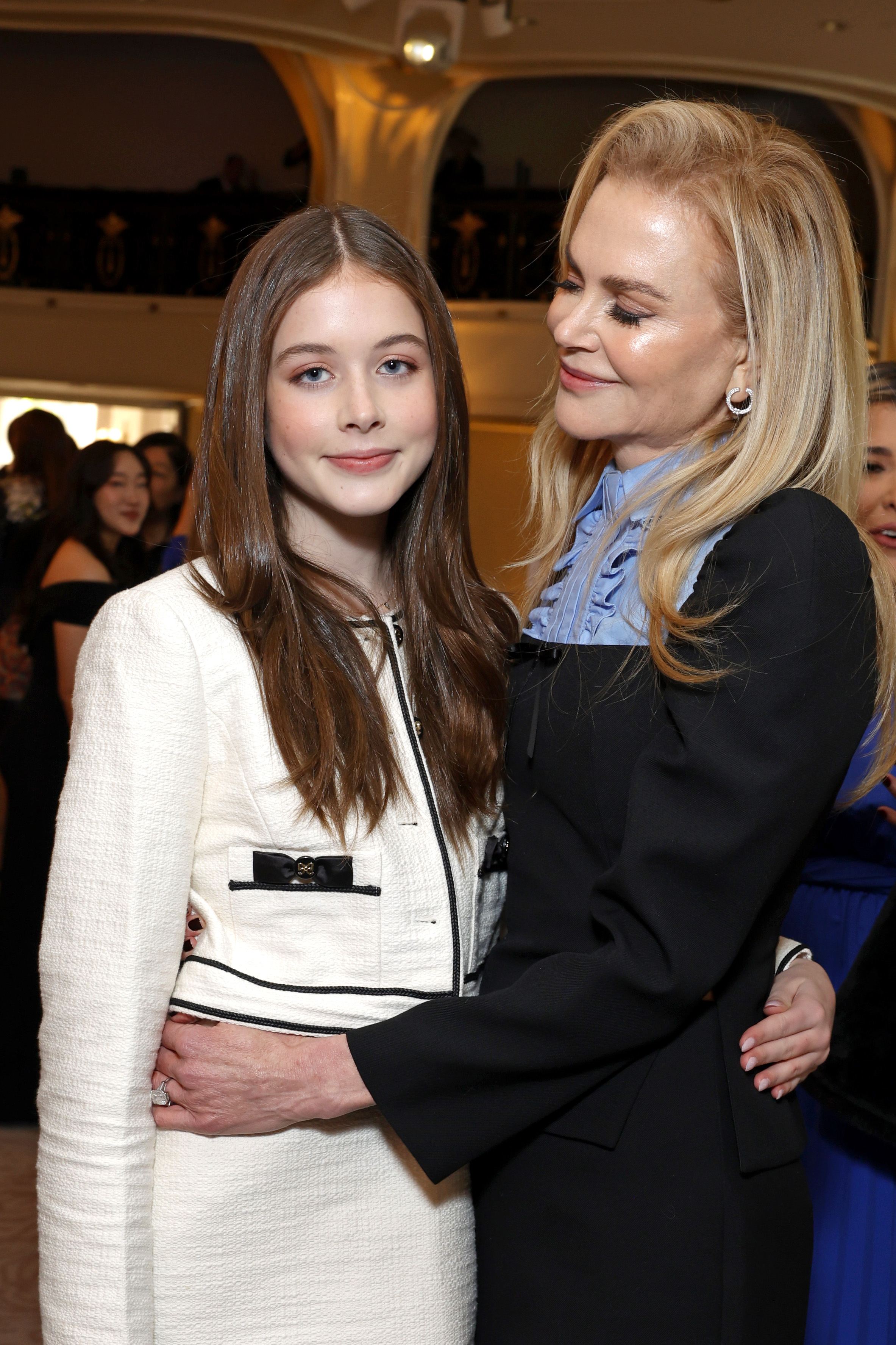 Faith Margaret Kidman Urban and Nicole Kidman at The Hollywood Reporter Women in Entertainment 2024 event on December 4 in Beverly Hills, California. | Source: Getty Images