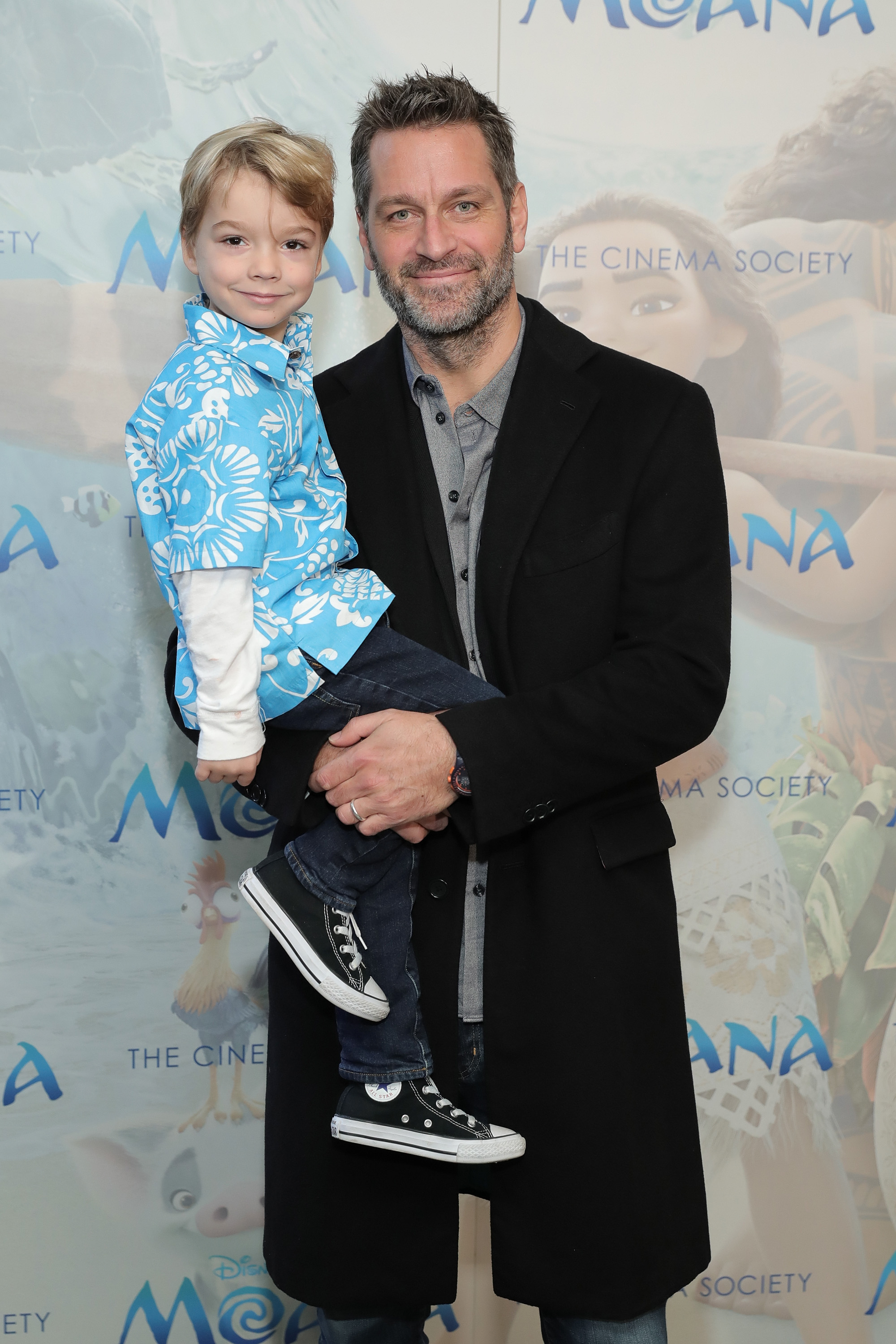 Peter and Andrew Hermann attend the Cinema Society Screening of "Moana" on November 20, 2016, in New York City. | Source: Getty Images