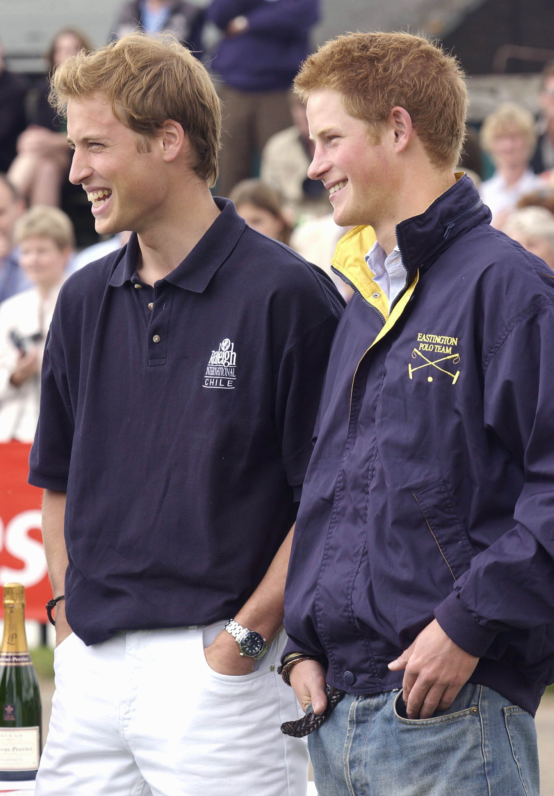 Prince William and Prince Harry attend a polo match in 2004, years before their relationship would become strained by family tensions and Harry's eventual departure from royal life. | Source: Getty Images