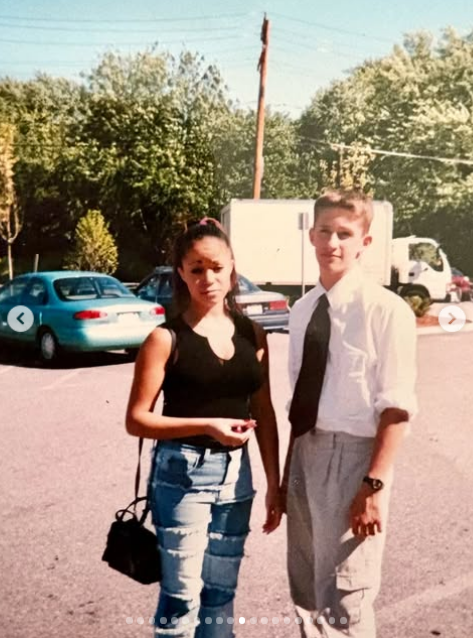 Jimmy Fowlie and Christina Downer, from a post dated April 29, 2026 | Source: Instagram/jimmyfowlie