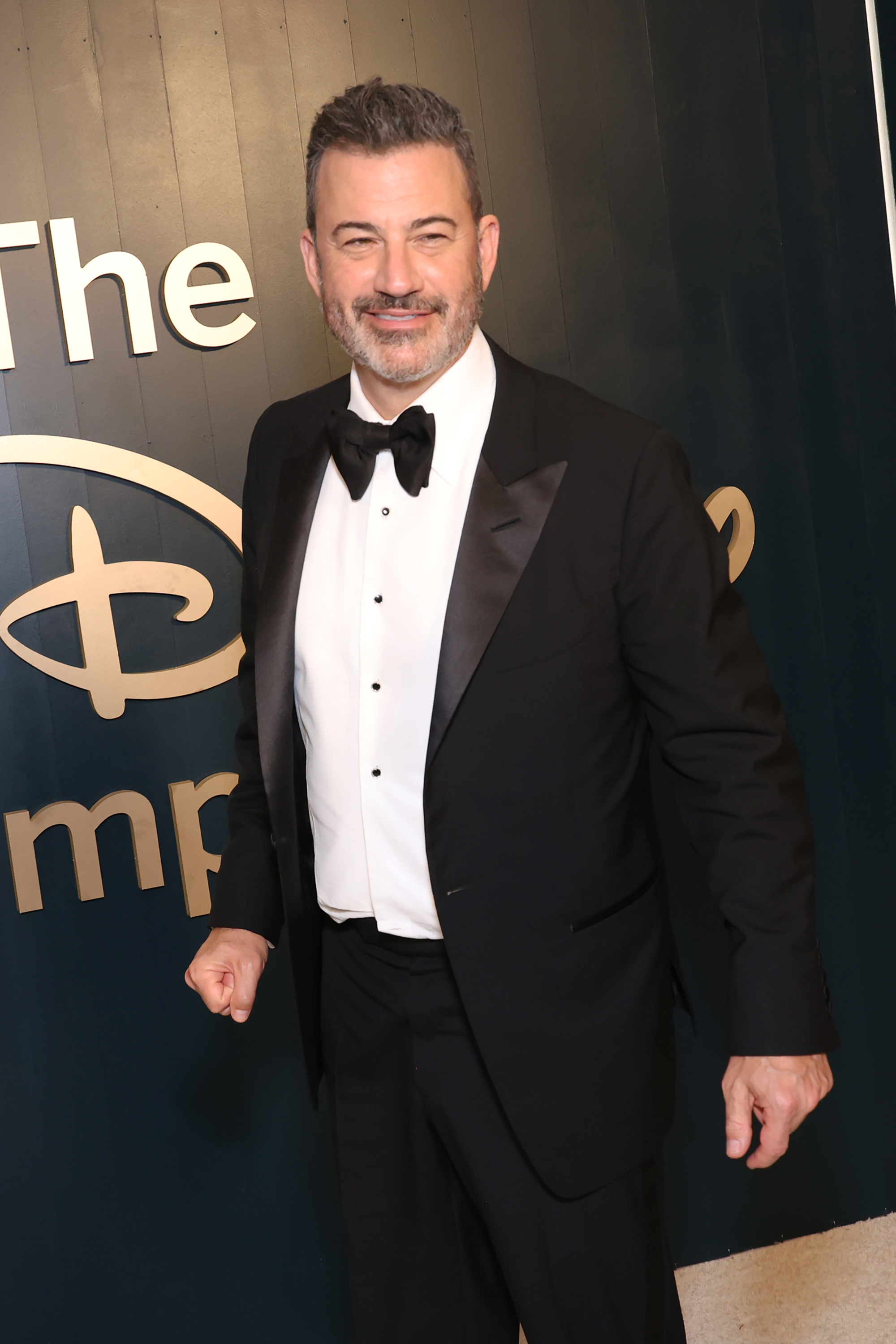 Jimmy Kimmel at The Walt Disney Company's Emmy Awards Party held at Vibiana in Los Angeles, California on September 14, 2025 | Source: Getty Images