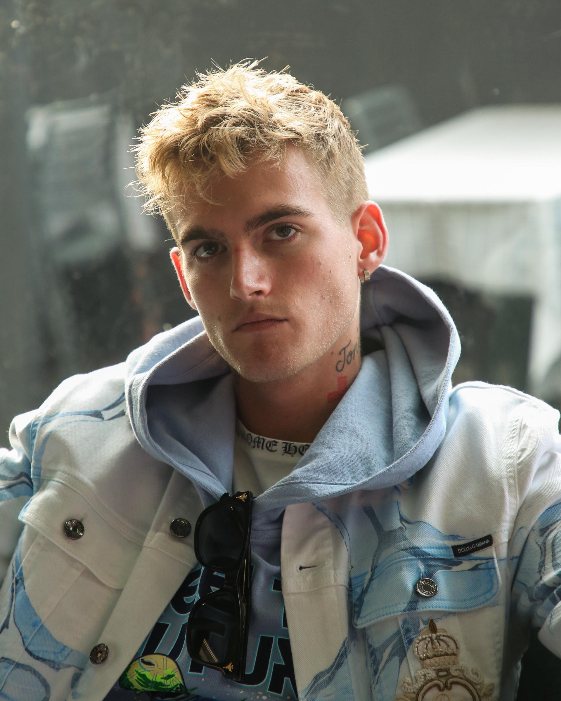 Presley had already talked about combining advocacy with his creative life, including considering a mental-health-inspired clothing line as he searched for ways to reach other people. | Source: Getty Images