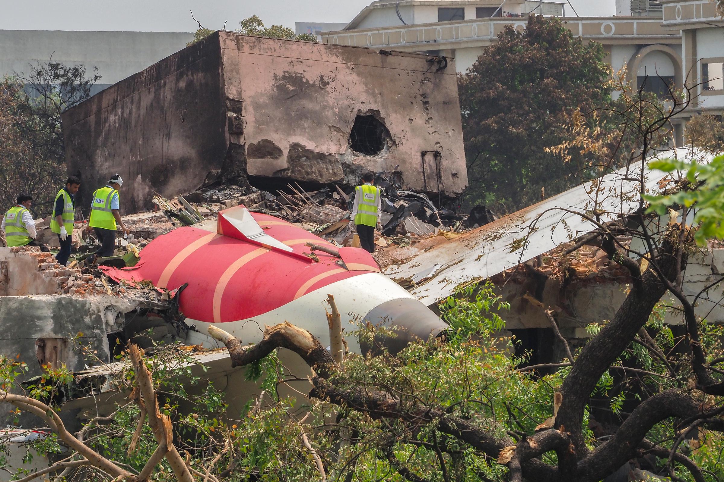 A black box recorder from the crash site after the wreckage of Air India flight 171 in western India on June 13 | Source: Getty Images