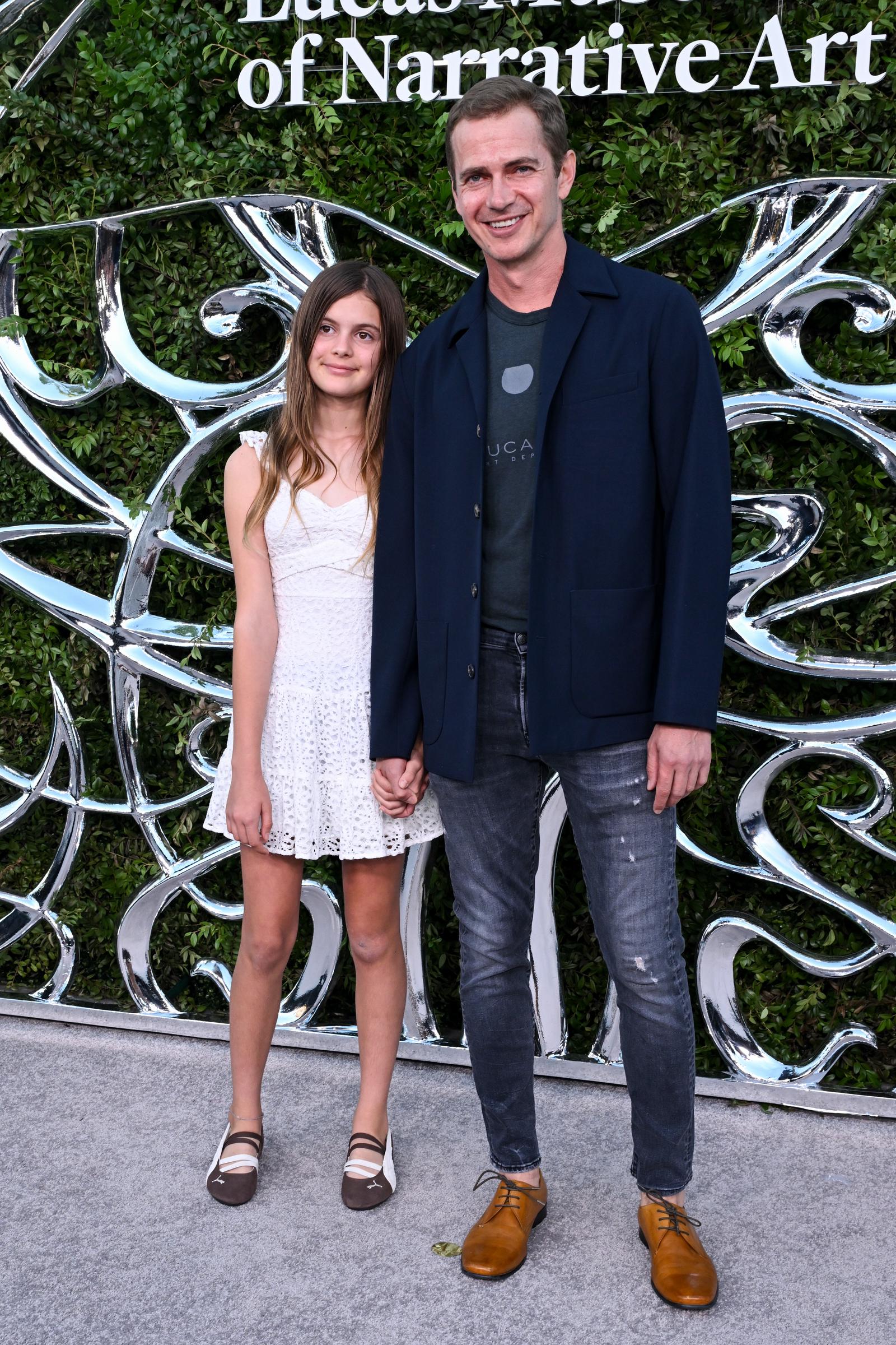 The September 19 outing quickly sparked a wave of comments about whether Briar favors Christensen or Bilson more. Some viewers saw her father's smile and eyes, while others were convinced she strongly resembles her mother. | Source: Getty Images