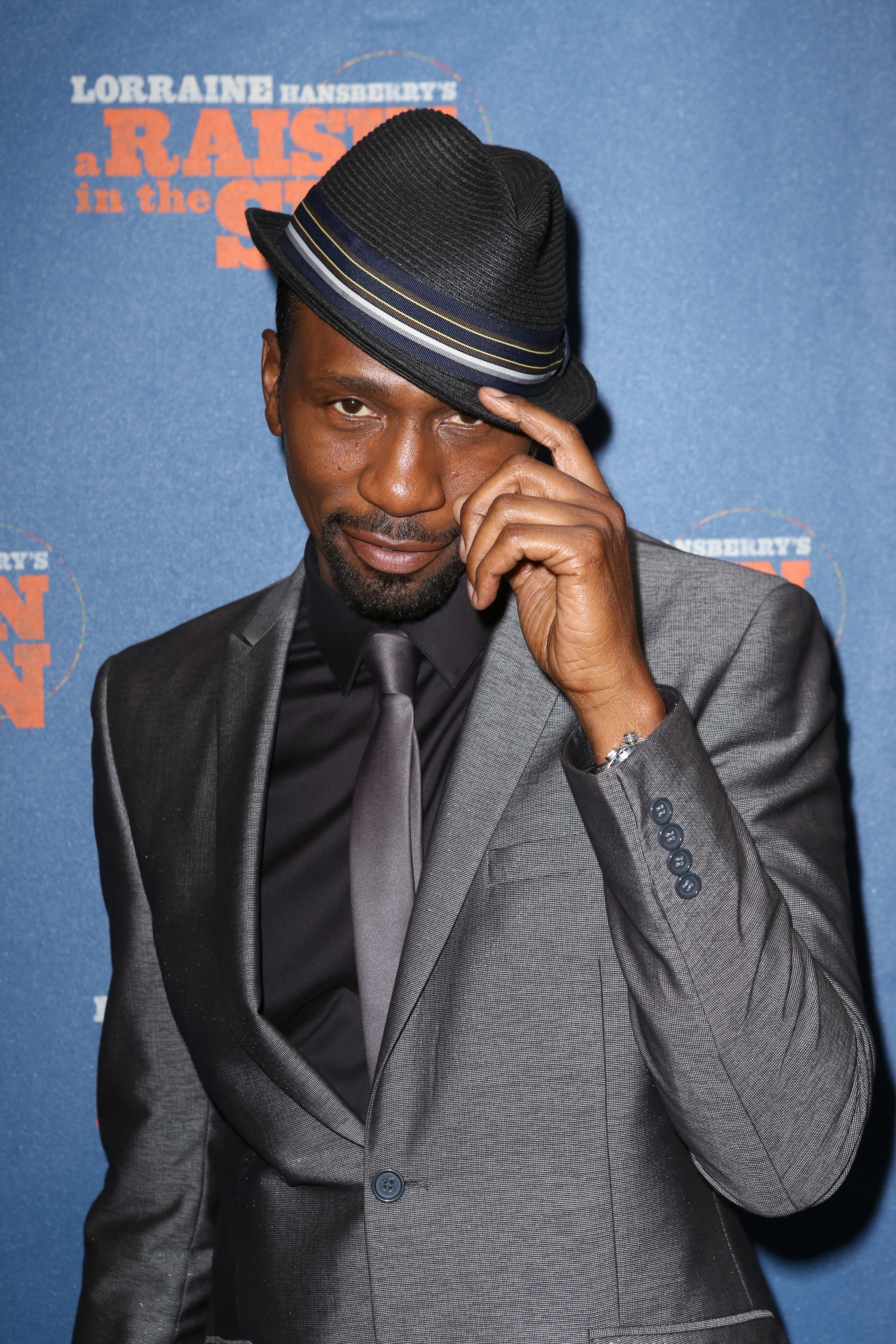 Leon Robinson at the "A Raisin In The Sun" Broadway Opening Night in New York City on April 3, 2014. | Source: Getty Images