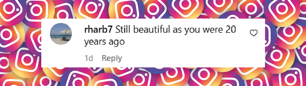 A comment under Sharon Stone's post, shared on September 5, 2025. | Source: Instagram/sharonstone