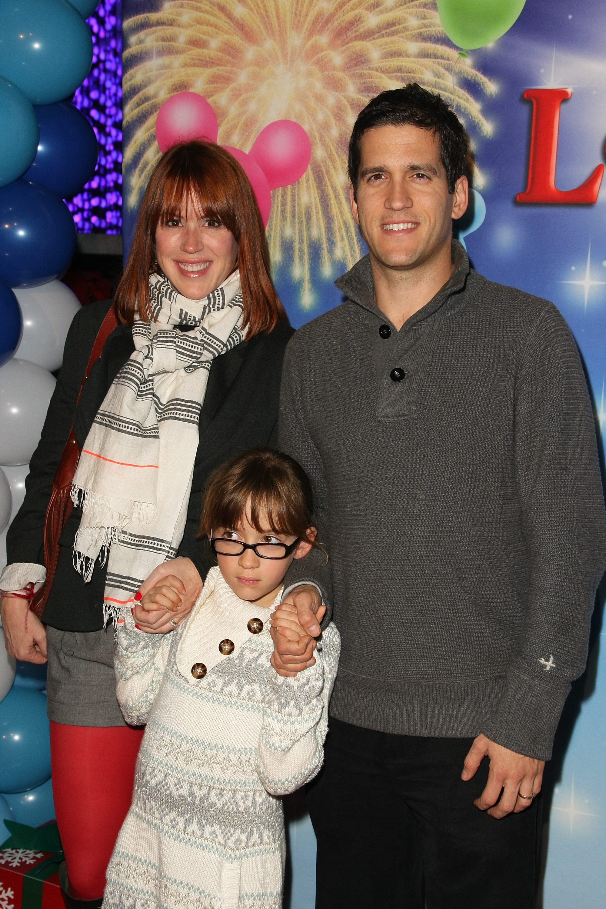 Ringwald attended the family event with husband Panio Gianopoulos and their eldest child in 2010. | Source: Getty Images