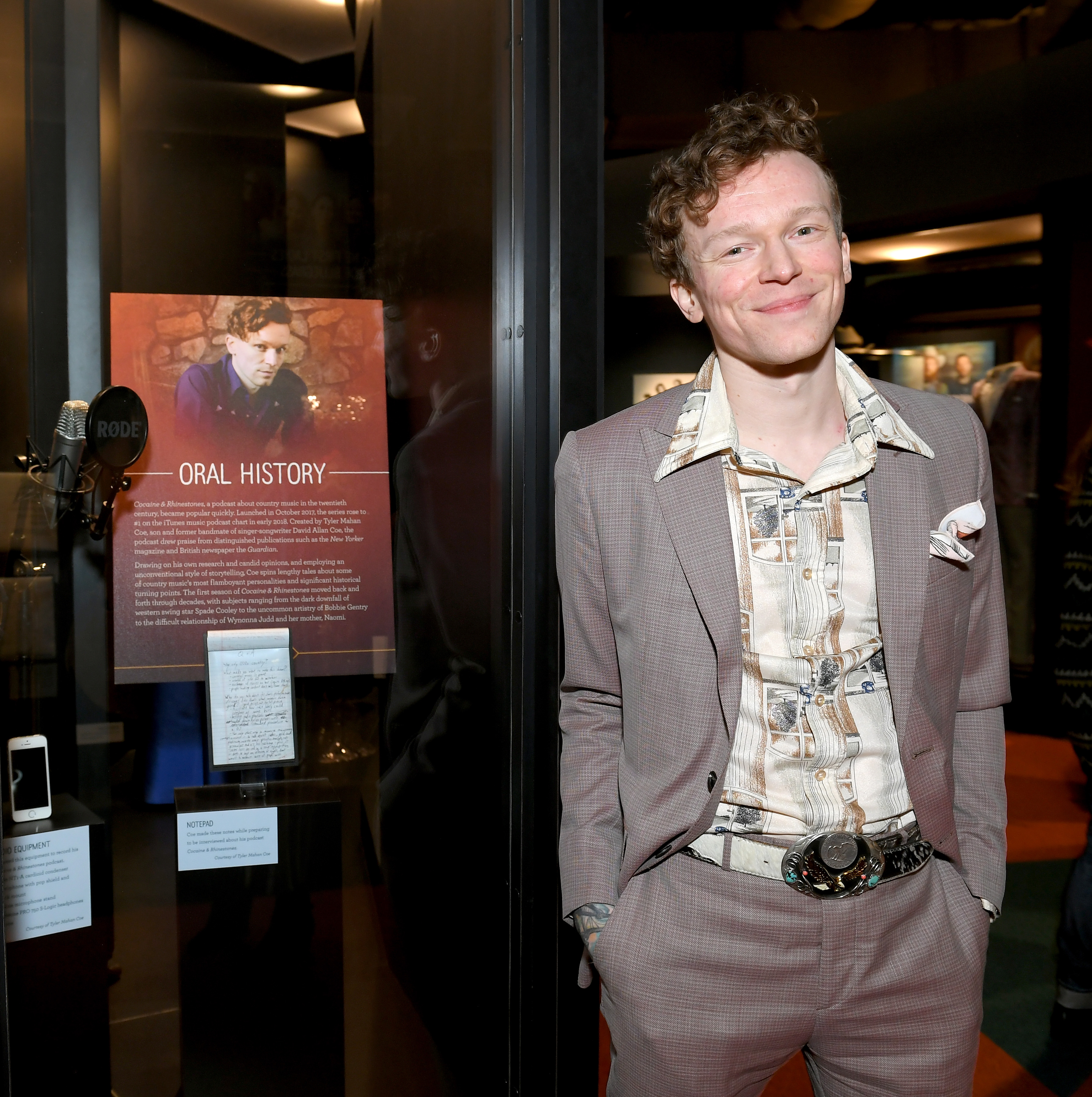 Tyler Mahan Coe attends the Country Music Hall of Fame and Museum’s American Currents: The Music of 2018 exhibition in Nashville, Tennessee | Source: Getty Images