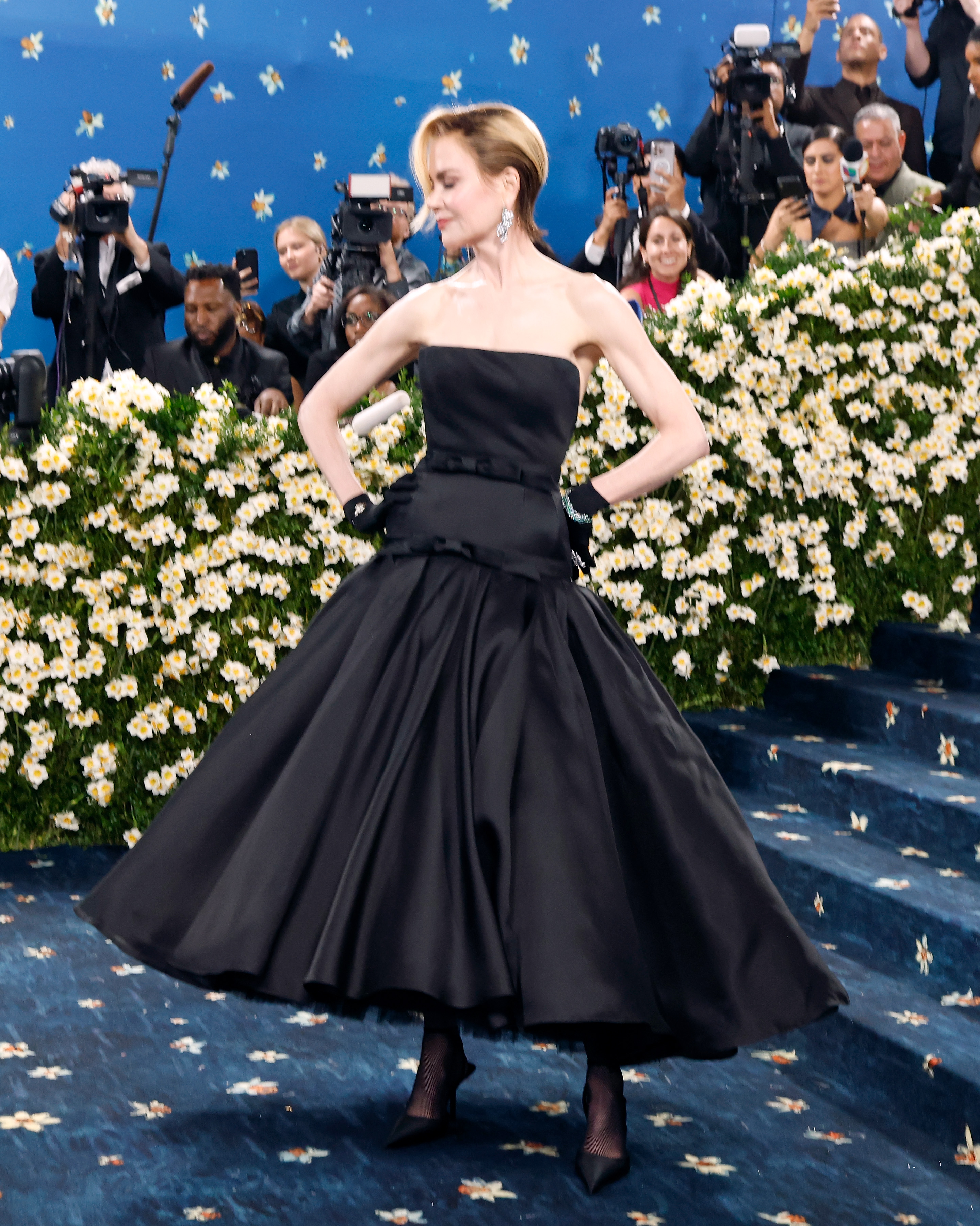Nicole Kidman attends the 2025 Met Gala, "Superfine: Tailoring Black Style," at the Metropolitan Museum of Art in New York City on May 5, 2025 | Source: Getty Images