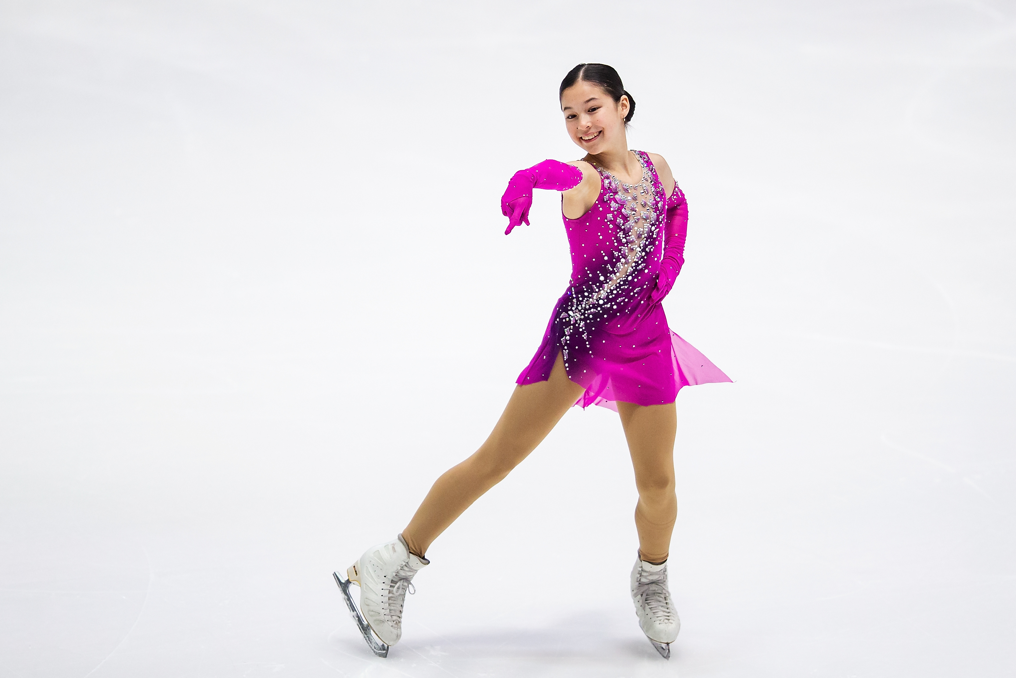 Alysa Liu competes at Tondiraba Ice Hall on March 6, 2020 | Source: Getty images