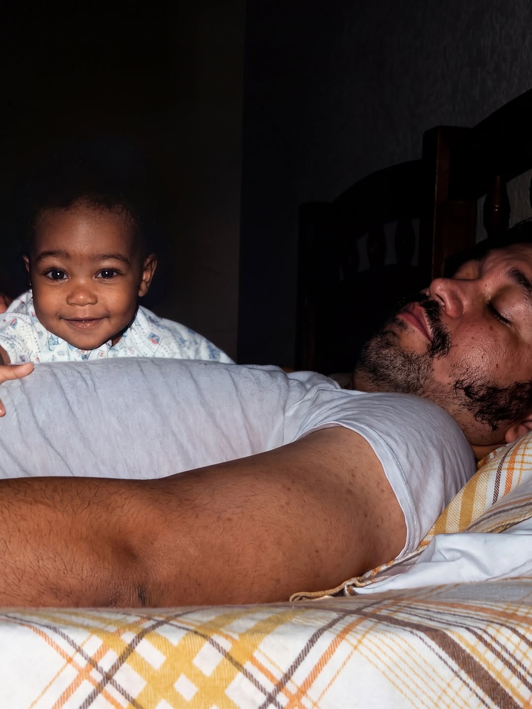 A nostalgic photo of Monica and her dad, M.C. Arnold Jr., posted on May 27, 2026. | Source: Instagram/monicadenise